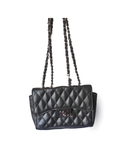 Black Monogram Crossbody Bag – Premium Luxury