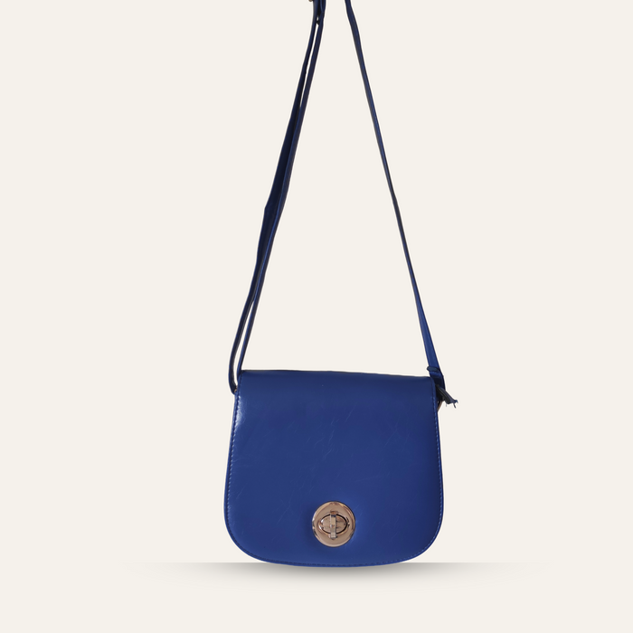 Blue Structured Bag