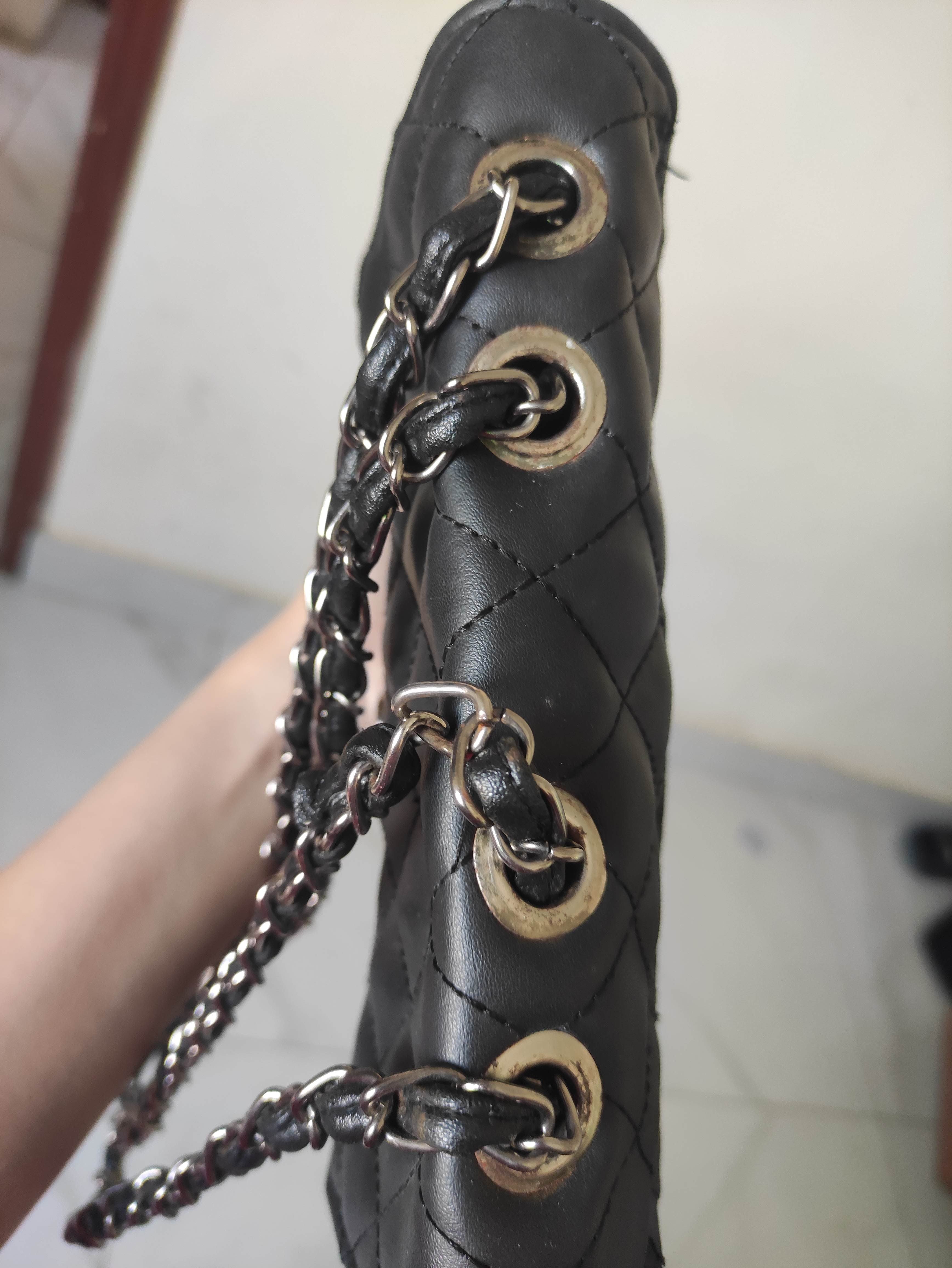 Black Monogram Crossbody Bag – Premium Luxury