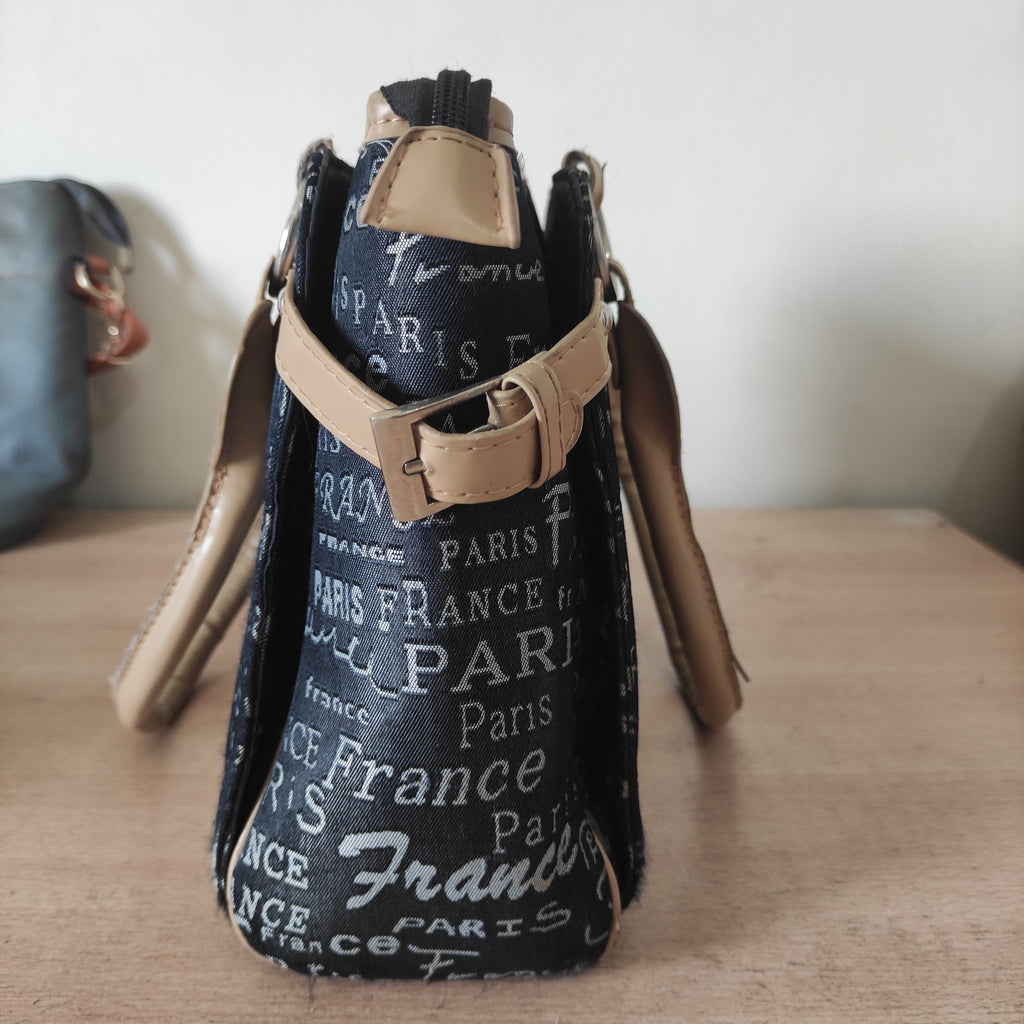 Paris Canvas Tote