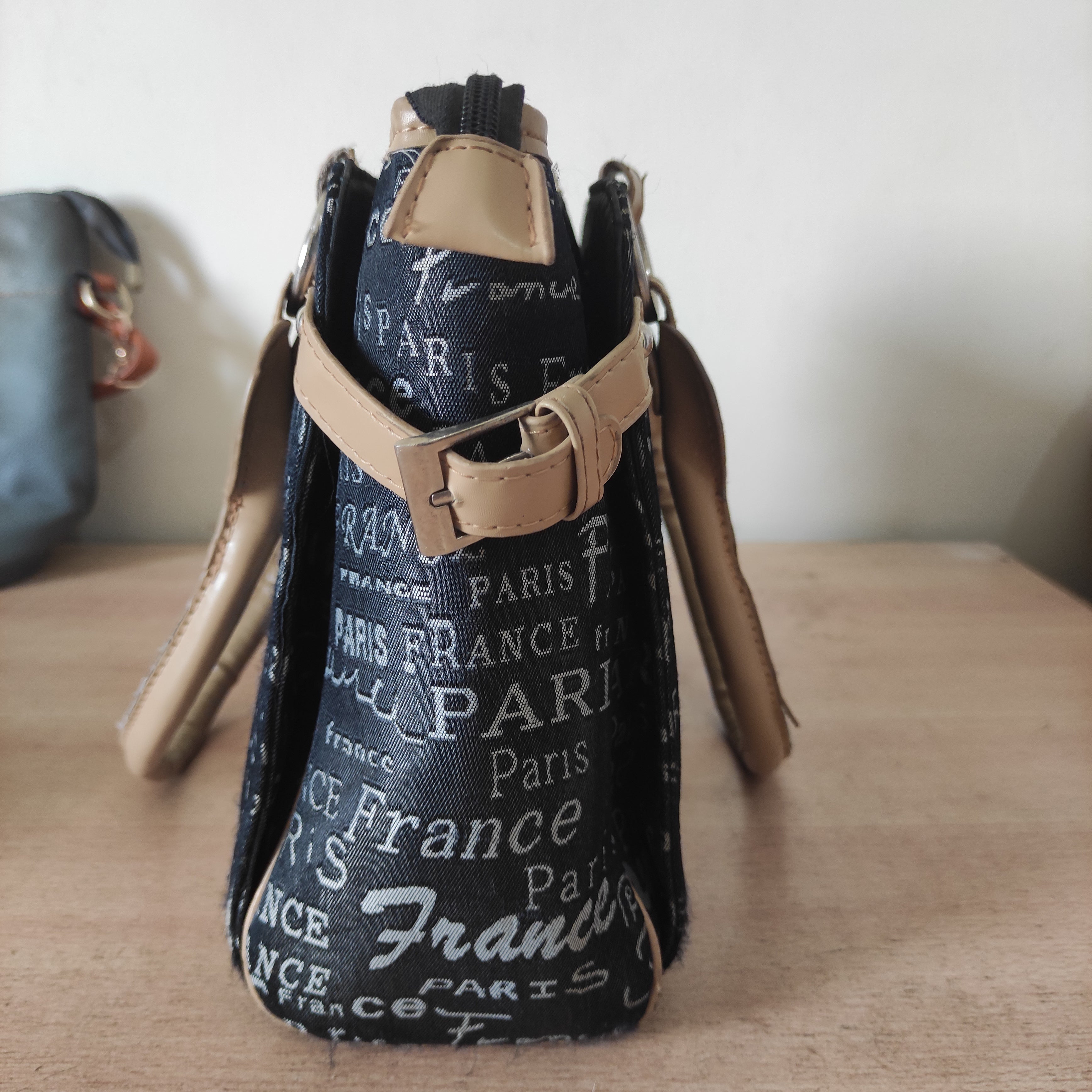 Paris Canvas Tote