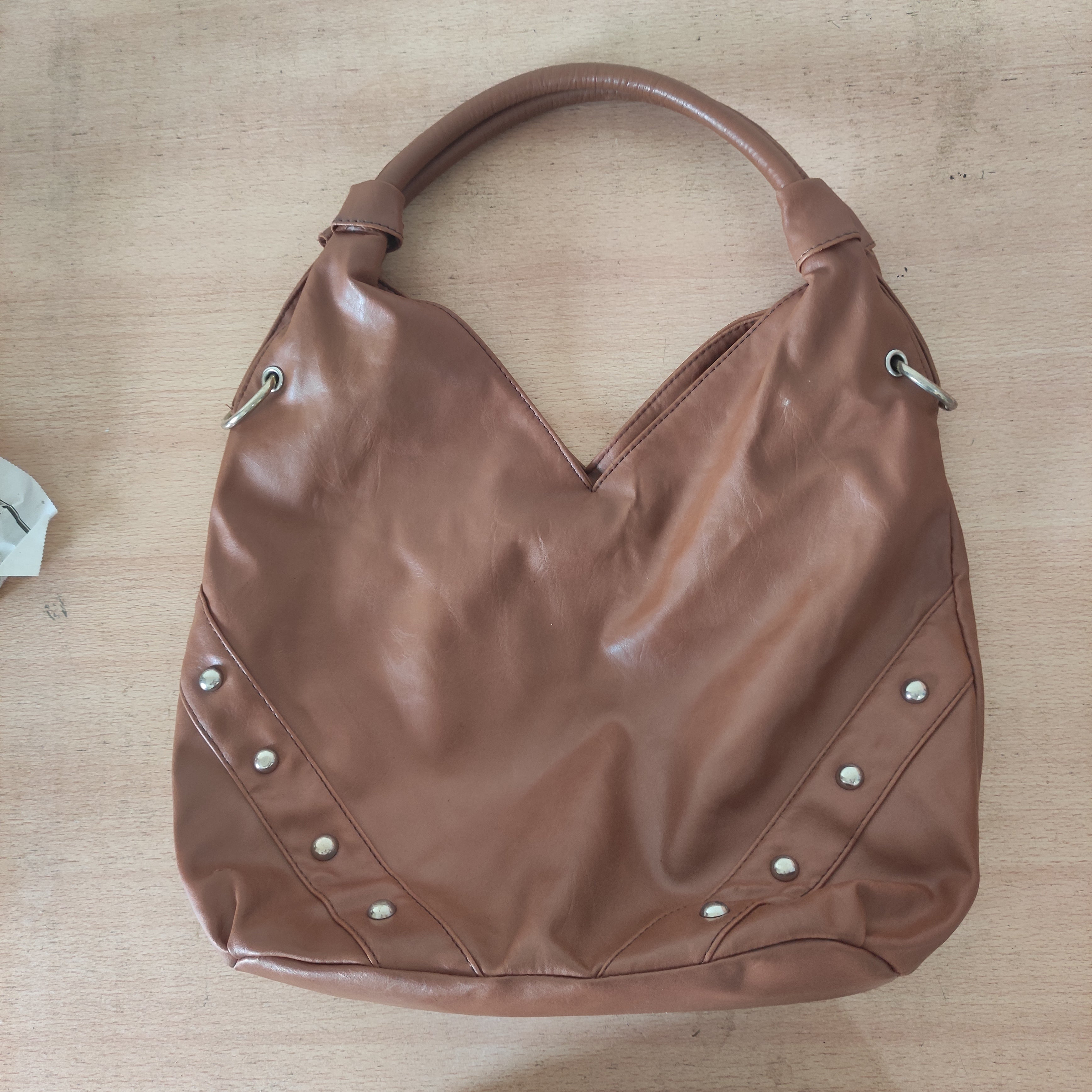 Bronze Slouch Bag