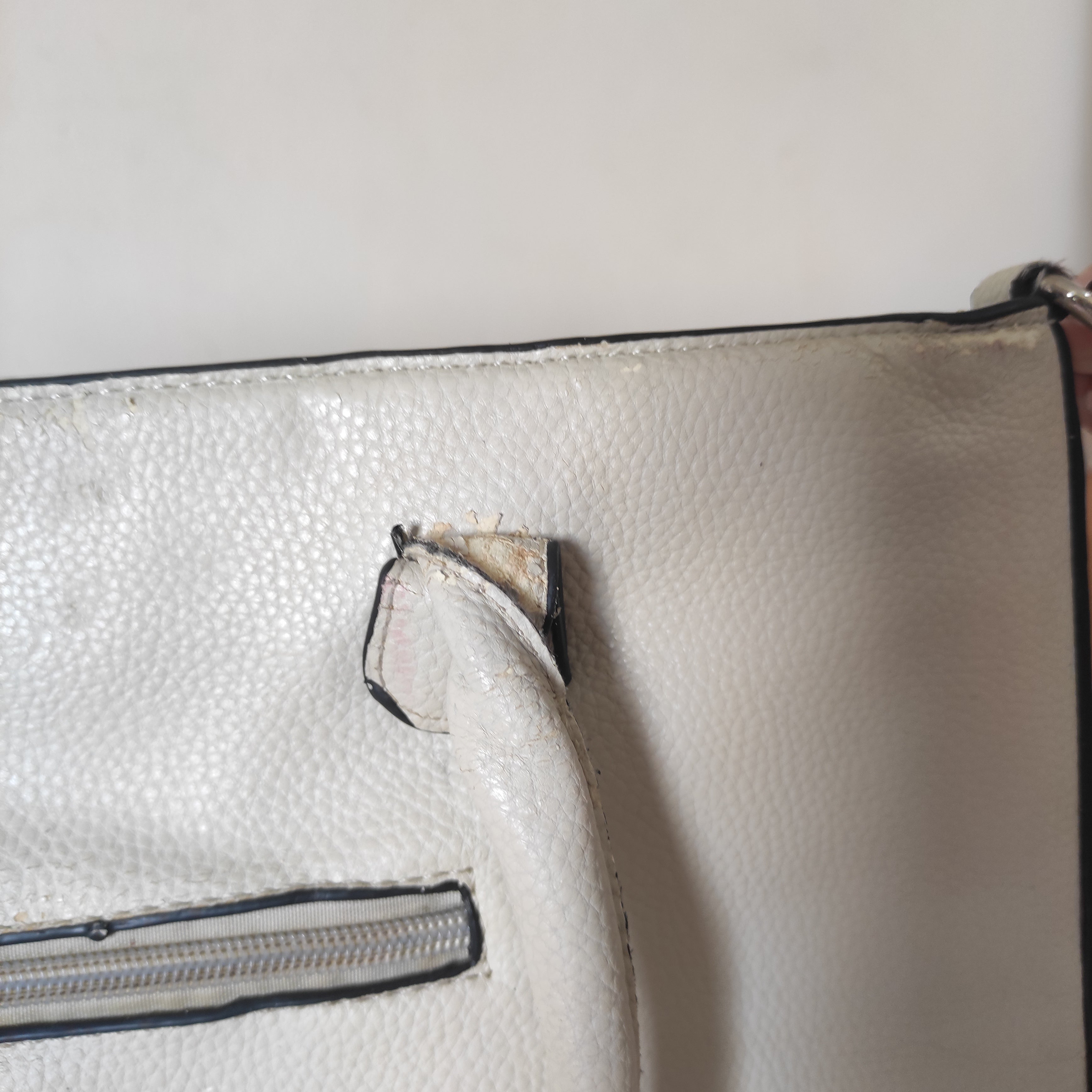 Ivory Buckle Bag