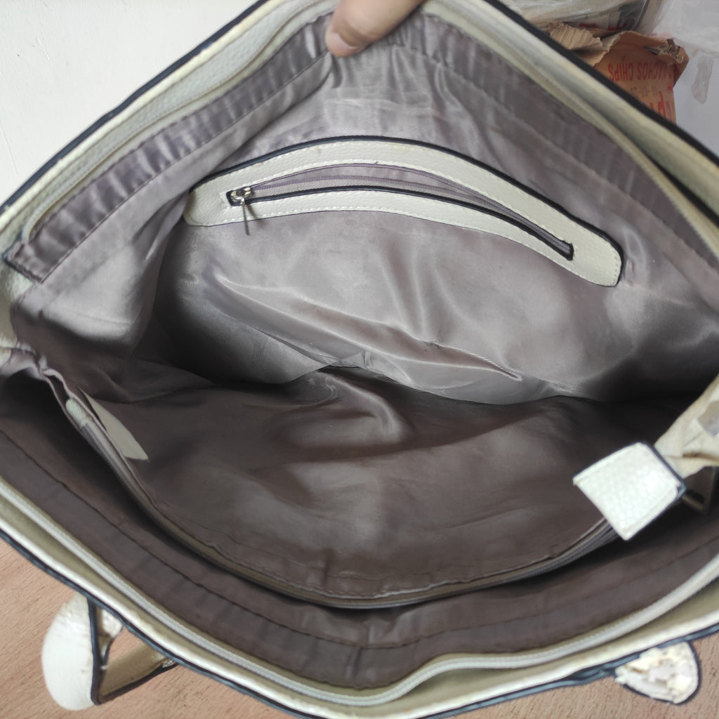 Ivory Buckle Bag