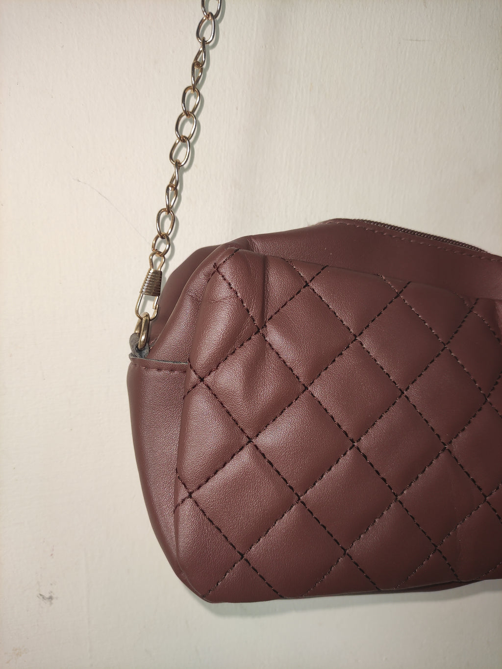 Mocha Chain Crossbody