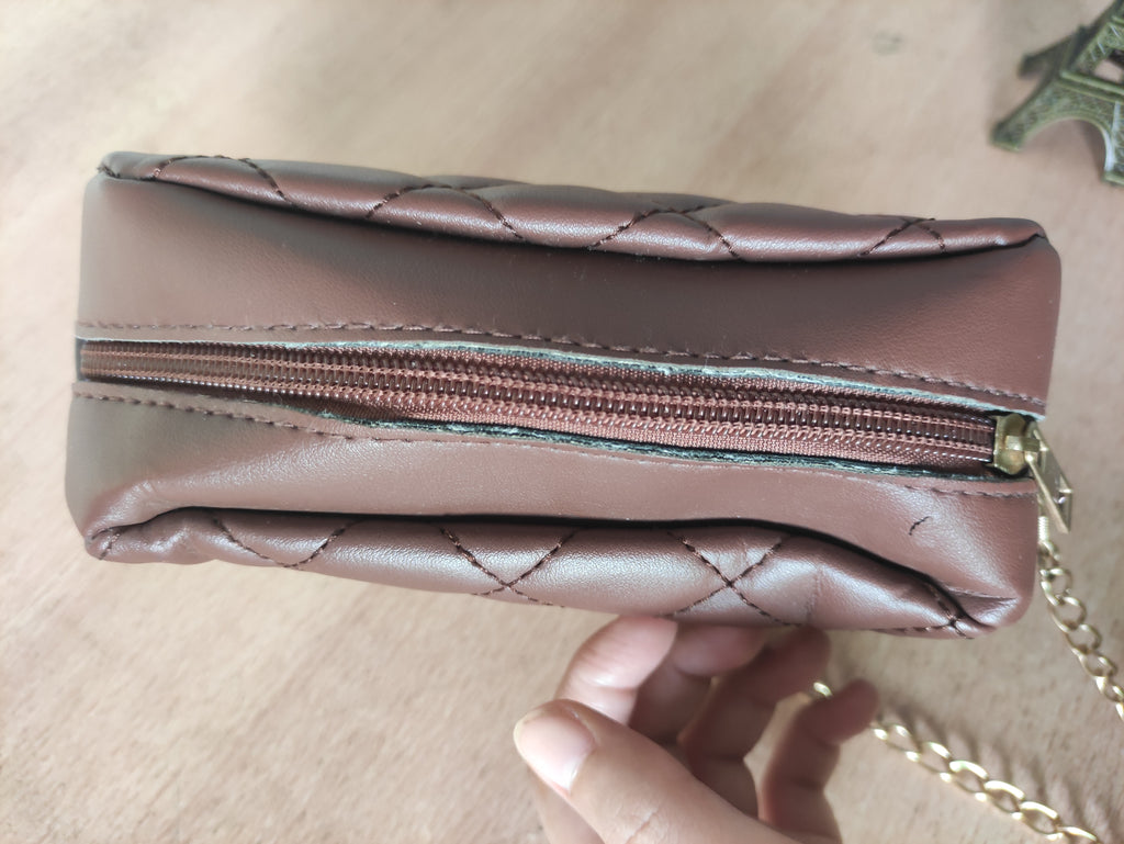 Mocha Chain Crossbody