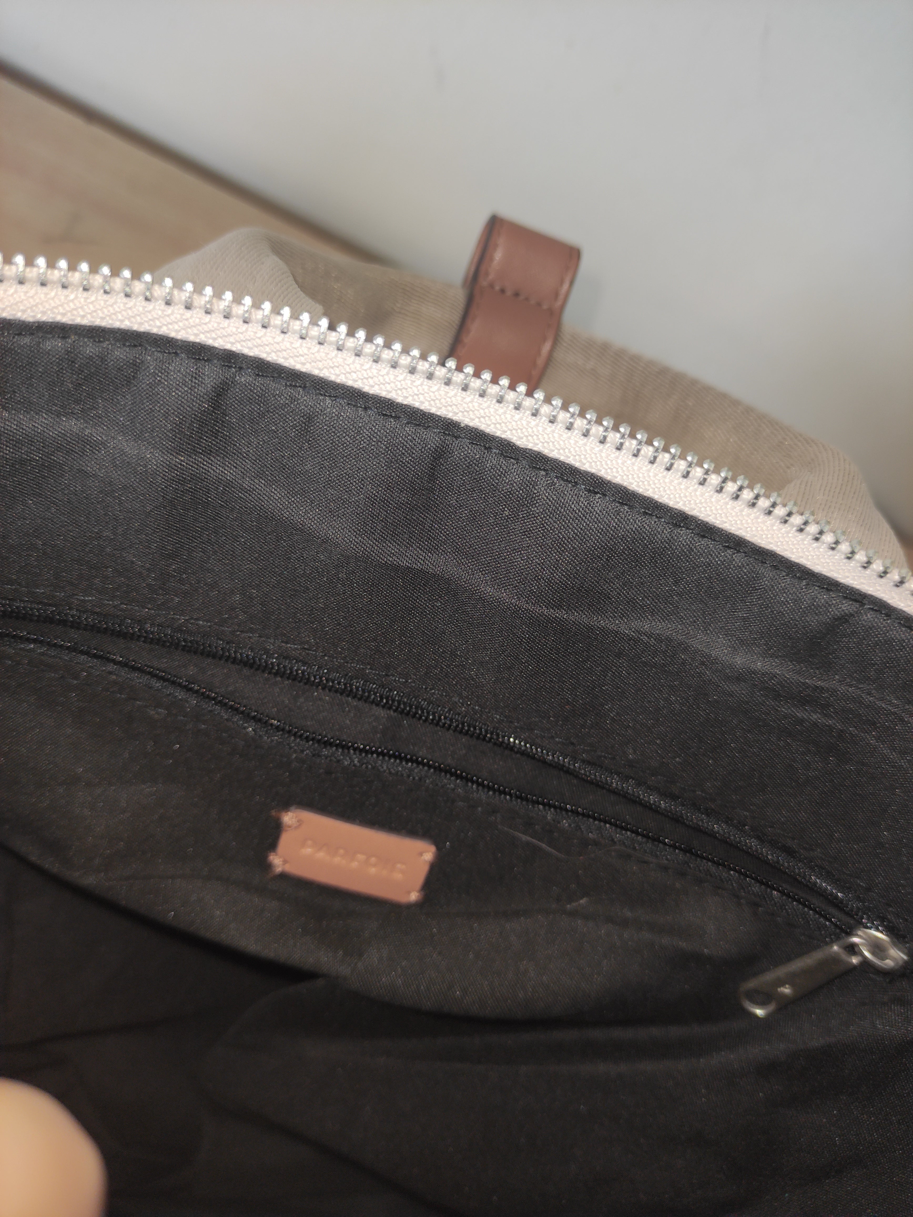 Parfois Ecru Textile Bag
