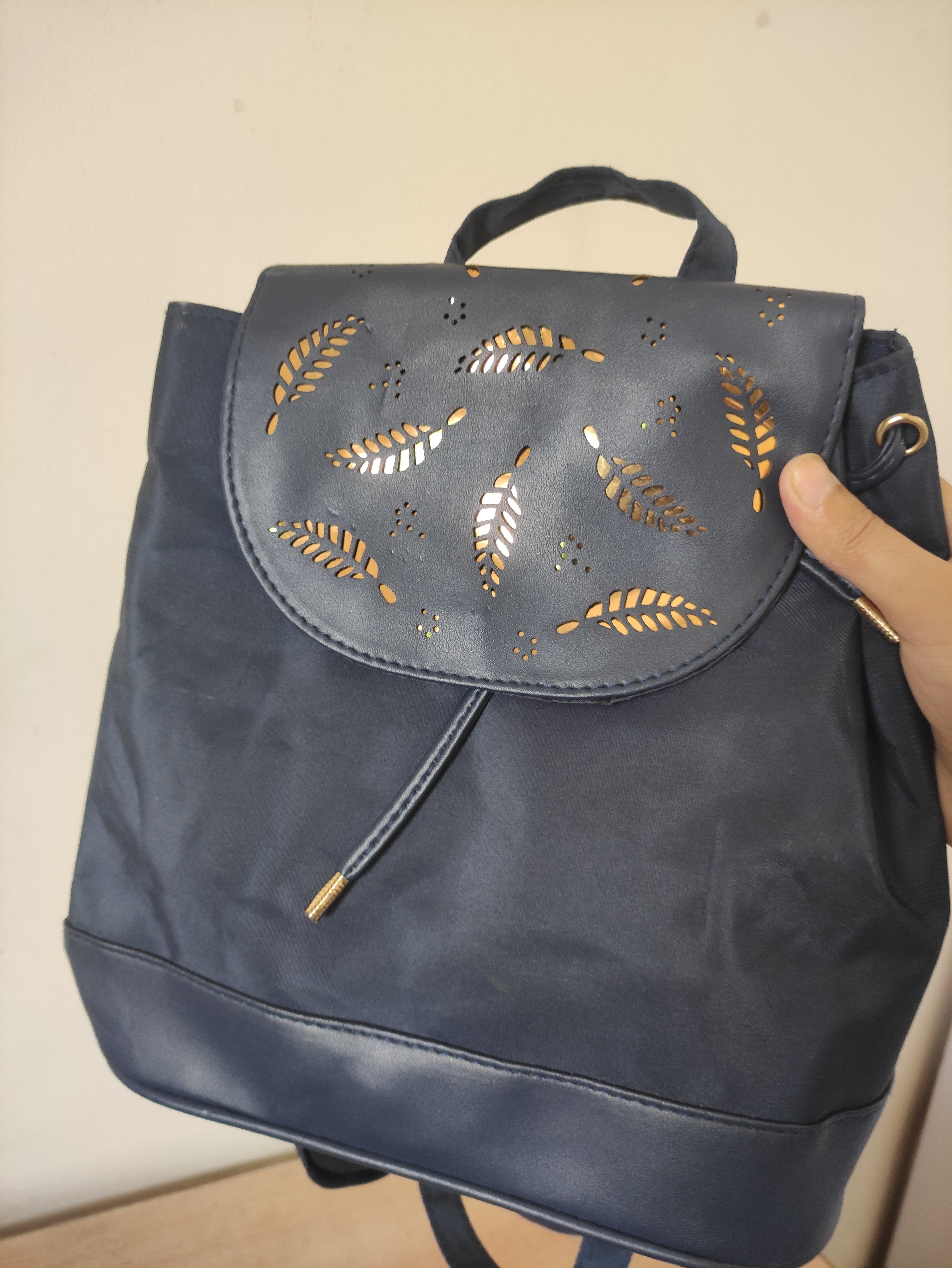 Leaf Accent Backpack