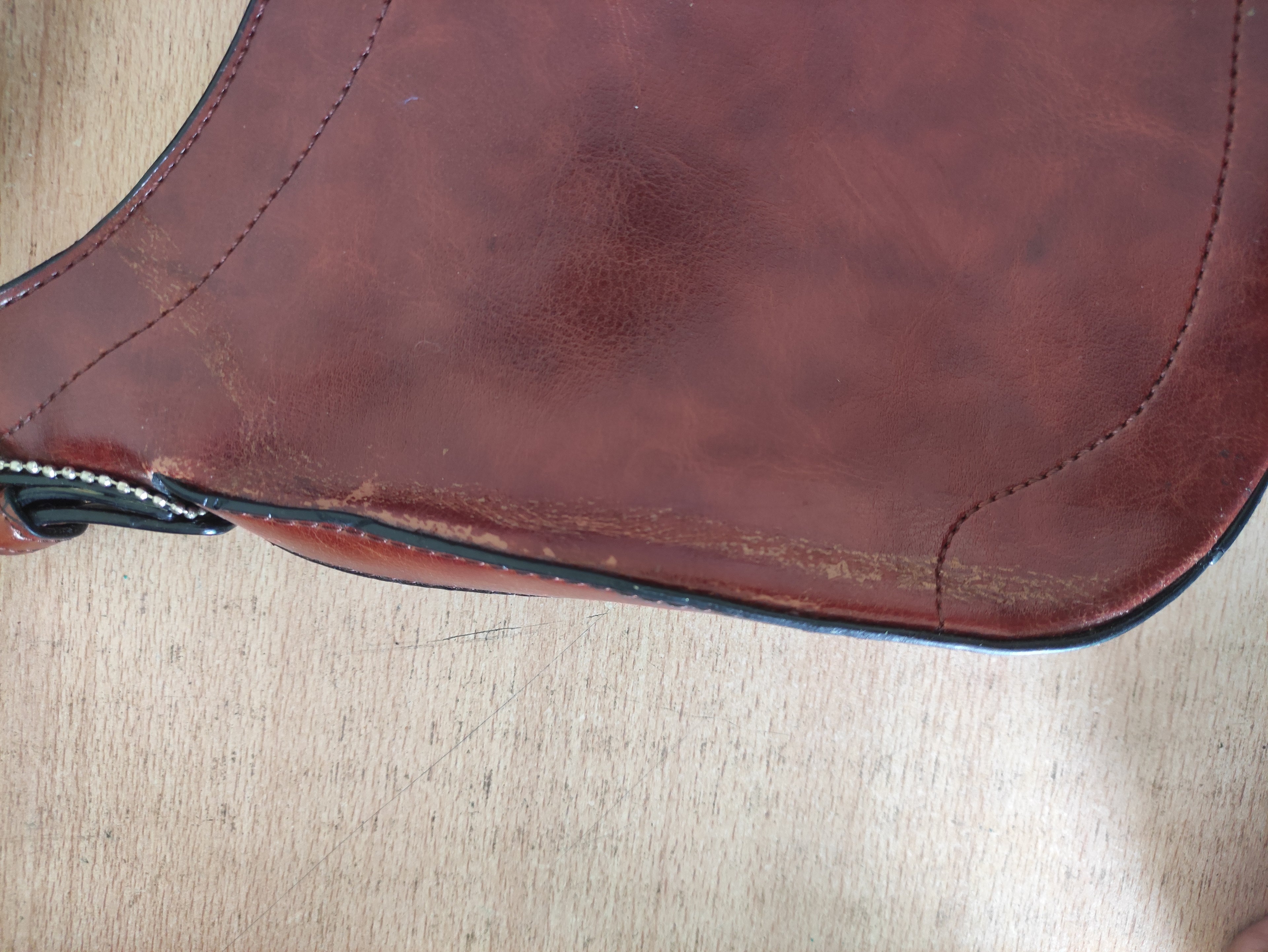 Brown Classic Curved Bag