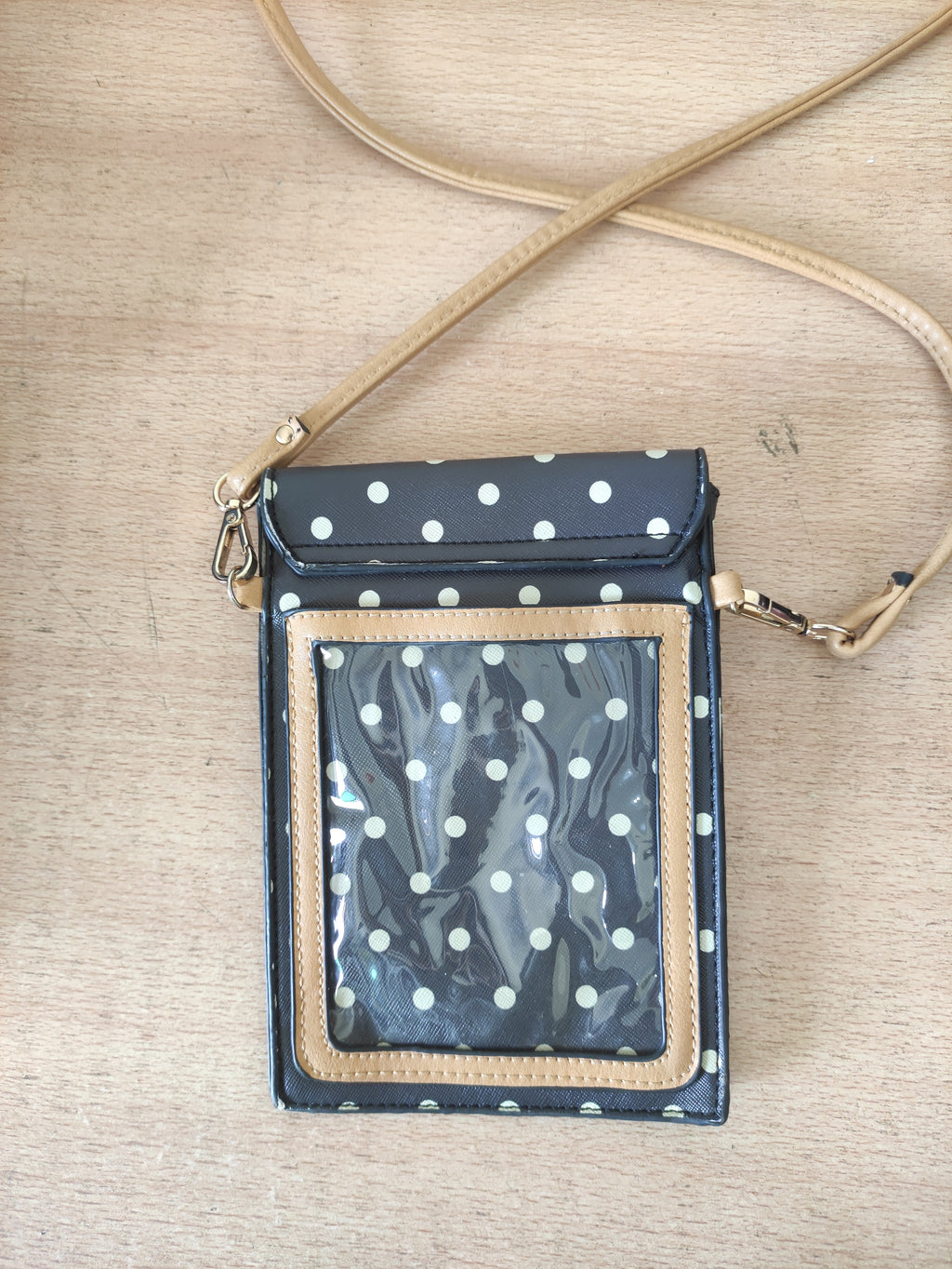 Polka Bow Crossbody