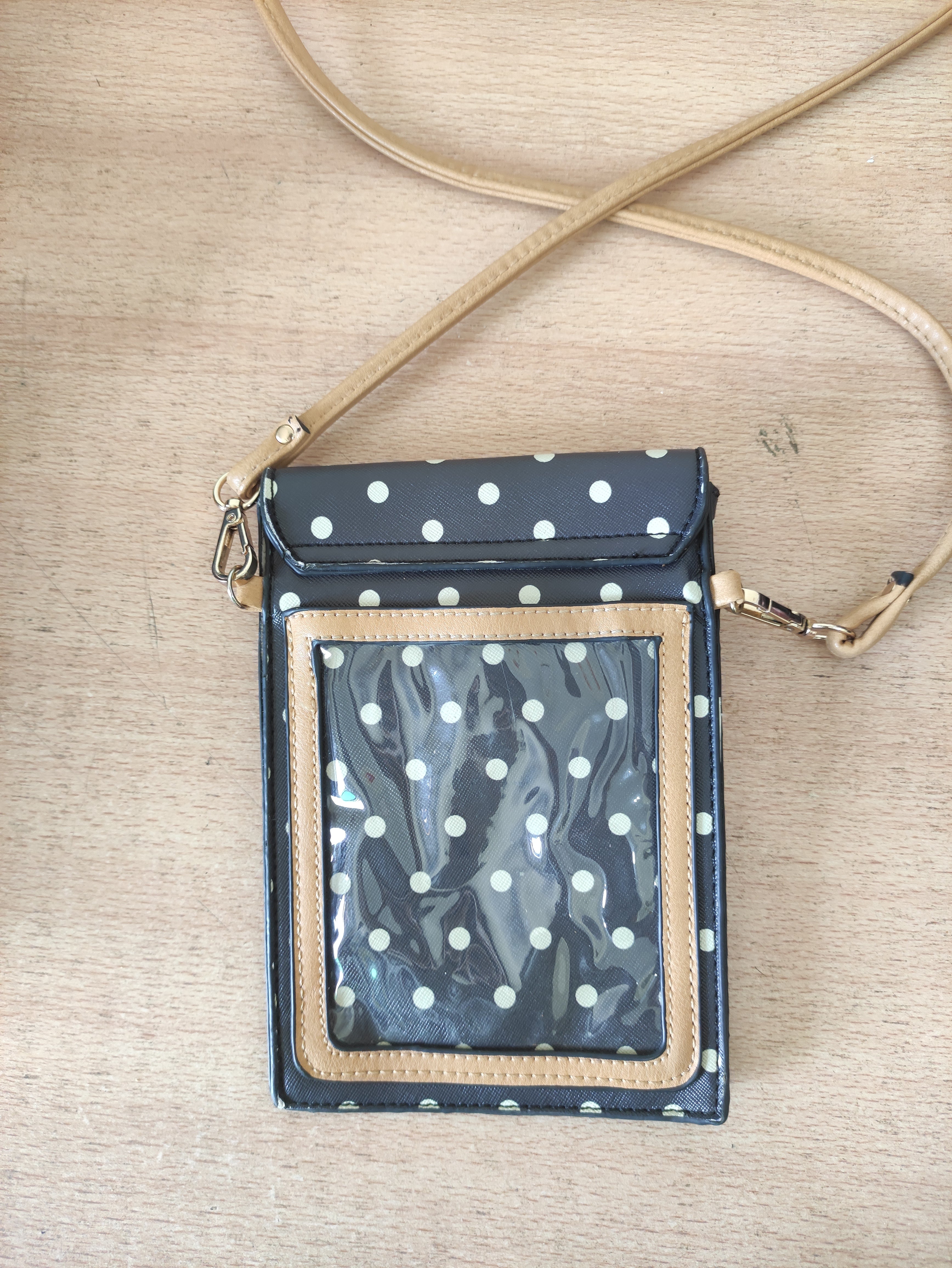 Polka Bow Crossbody