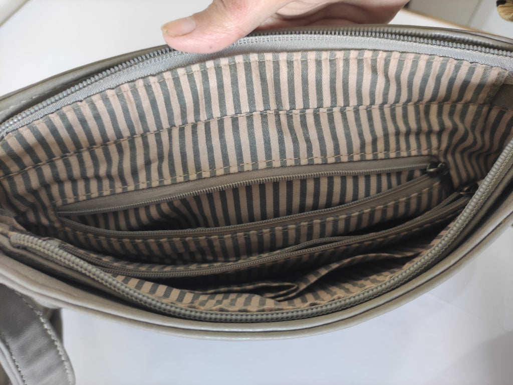 Ash Grey Crossbody