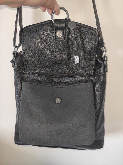 American Leather Black Purse