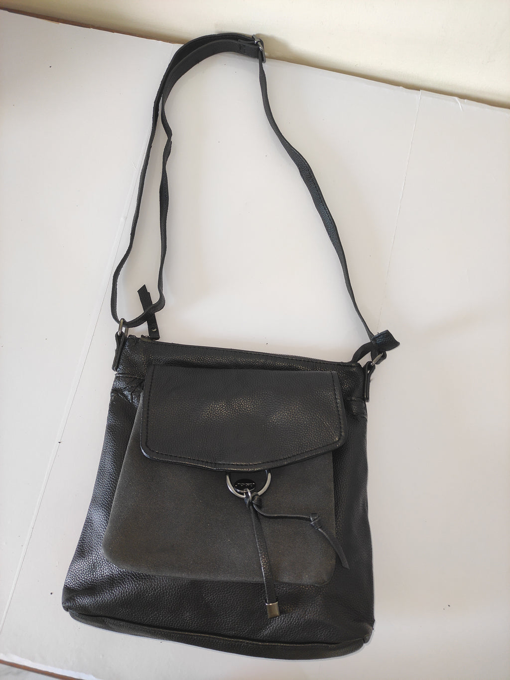 American Leather Black Purse