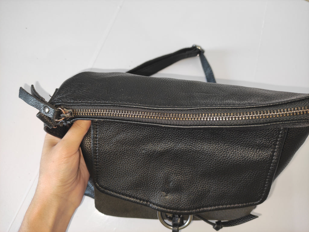 American Leather Black Purse