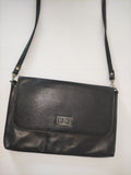Black Flap Shoulder Bag