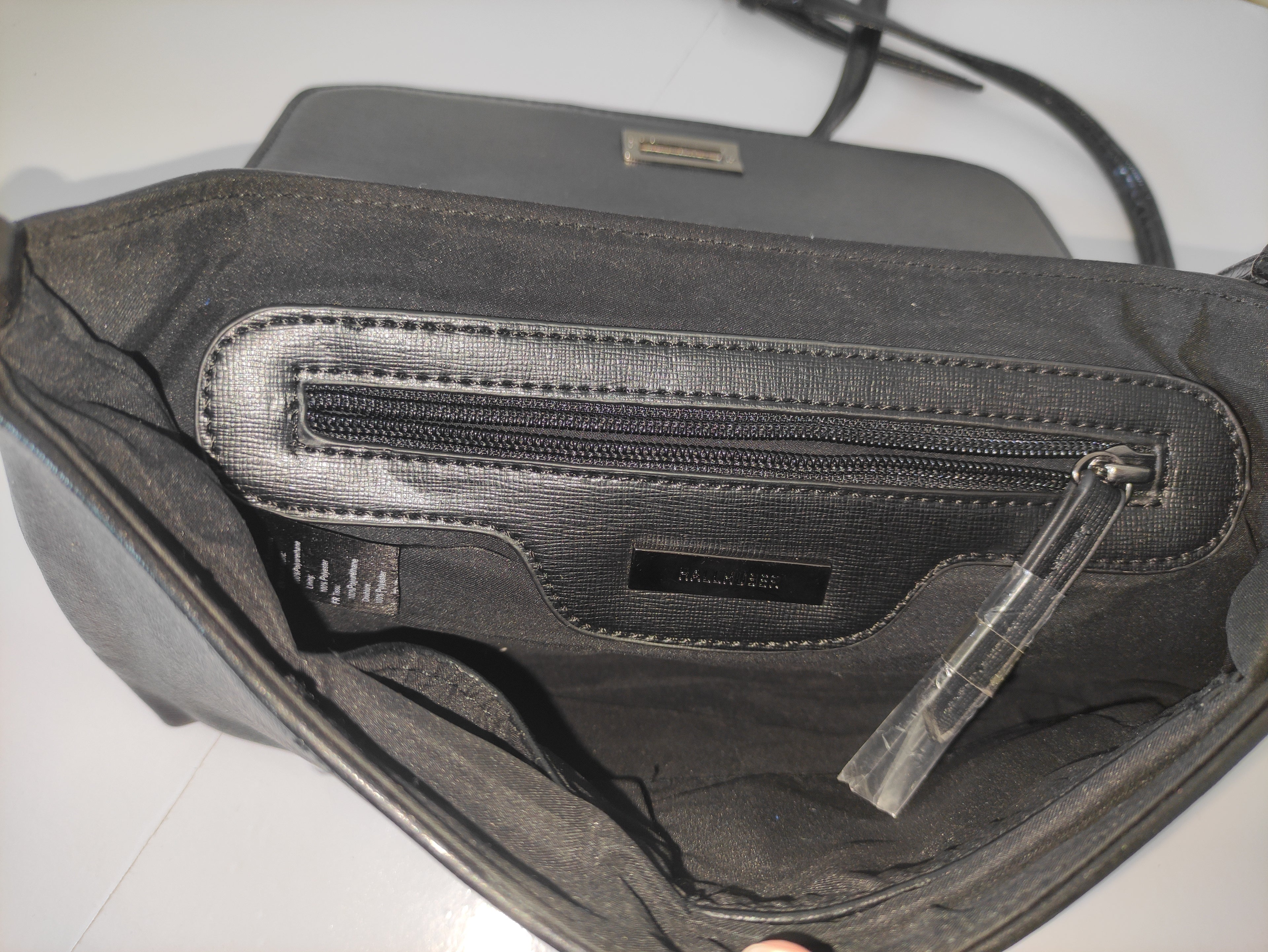 Black Flap Shoulder Bag