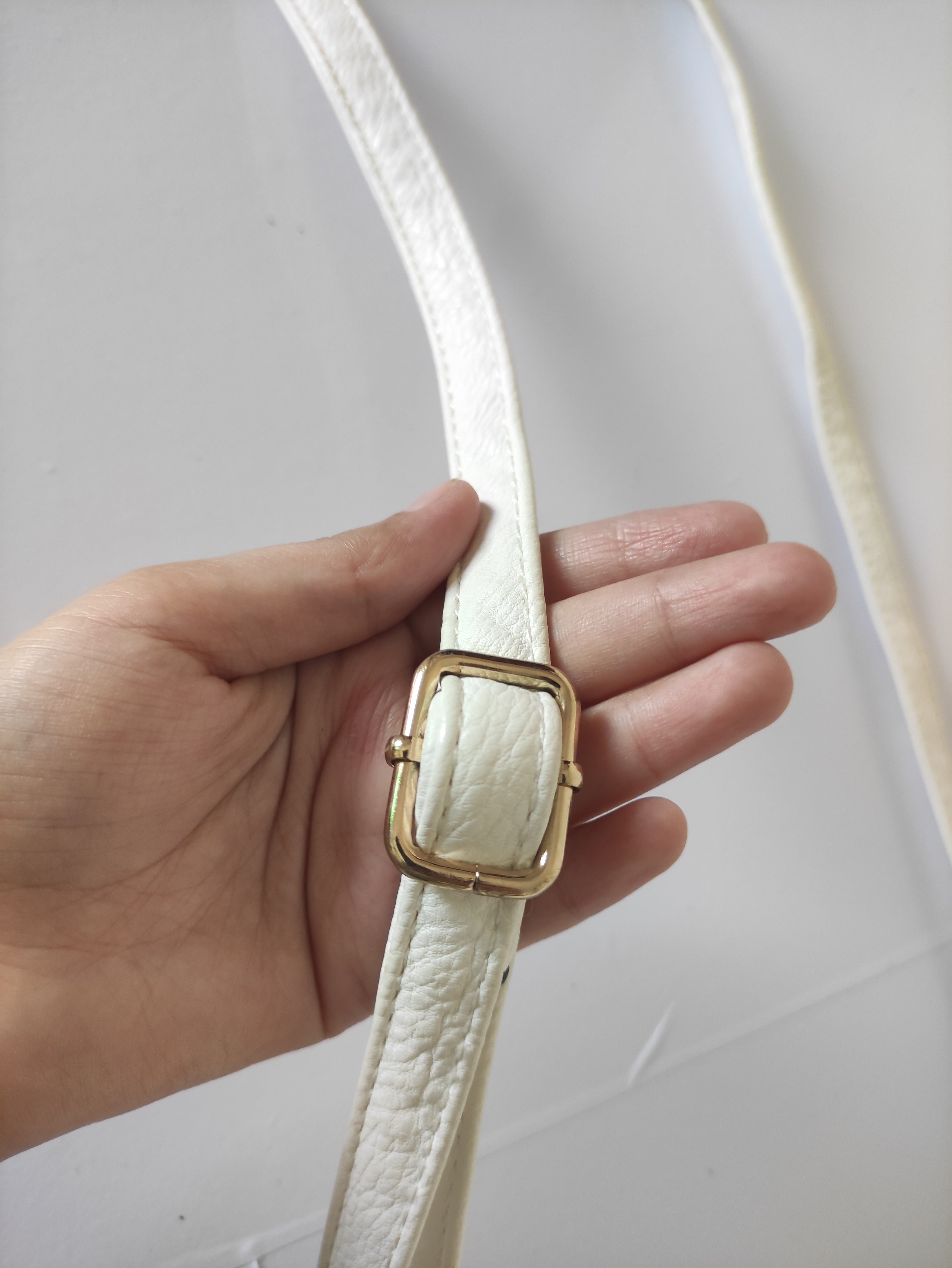 White Tassel Crossbody