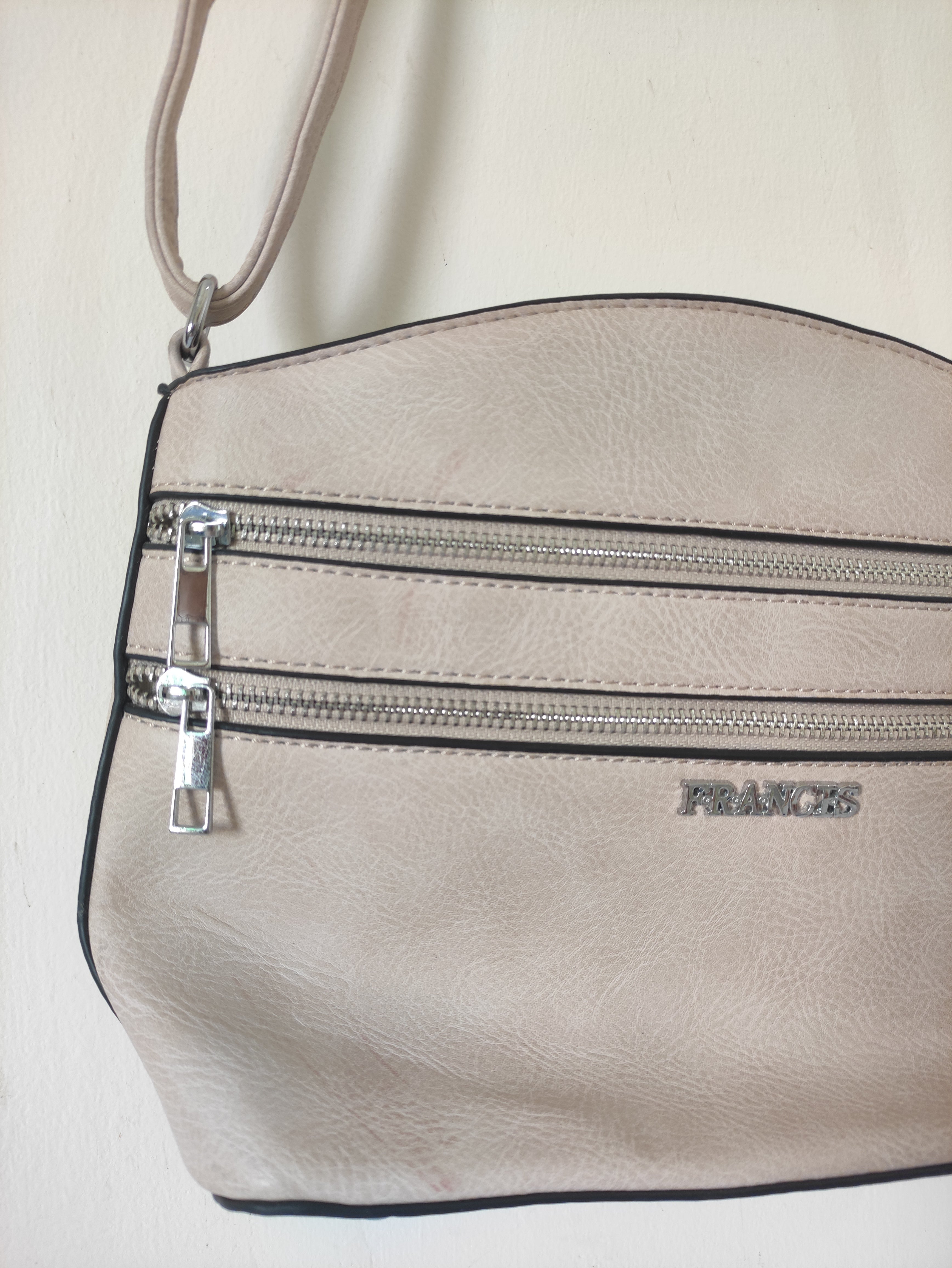 Francis Beige Crossbody
