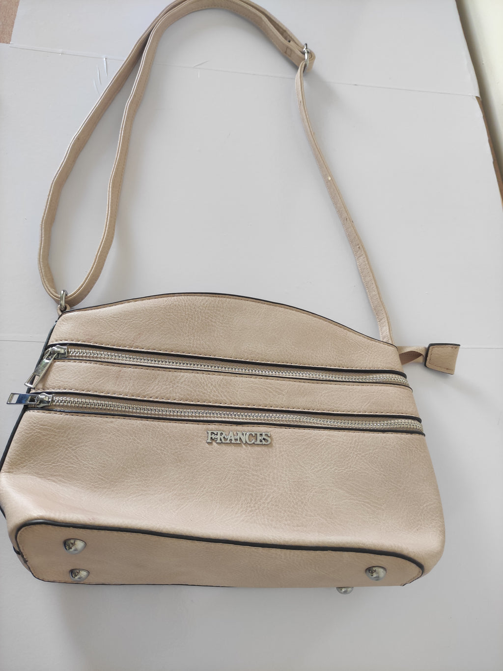 Francis Beige Crossbody