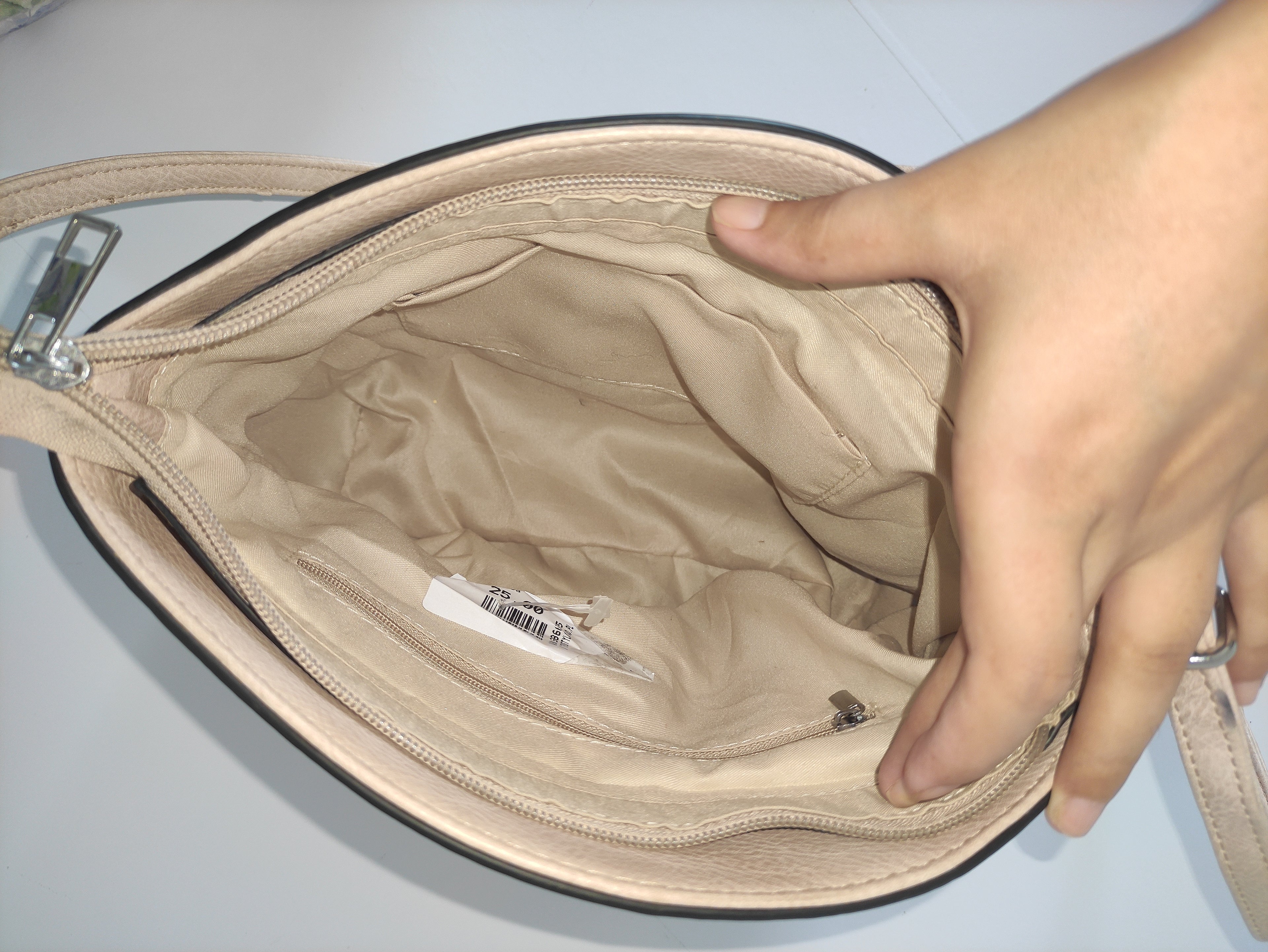Francis Beige Crossbody
