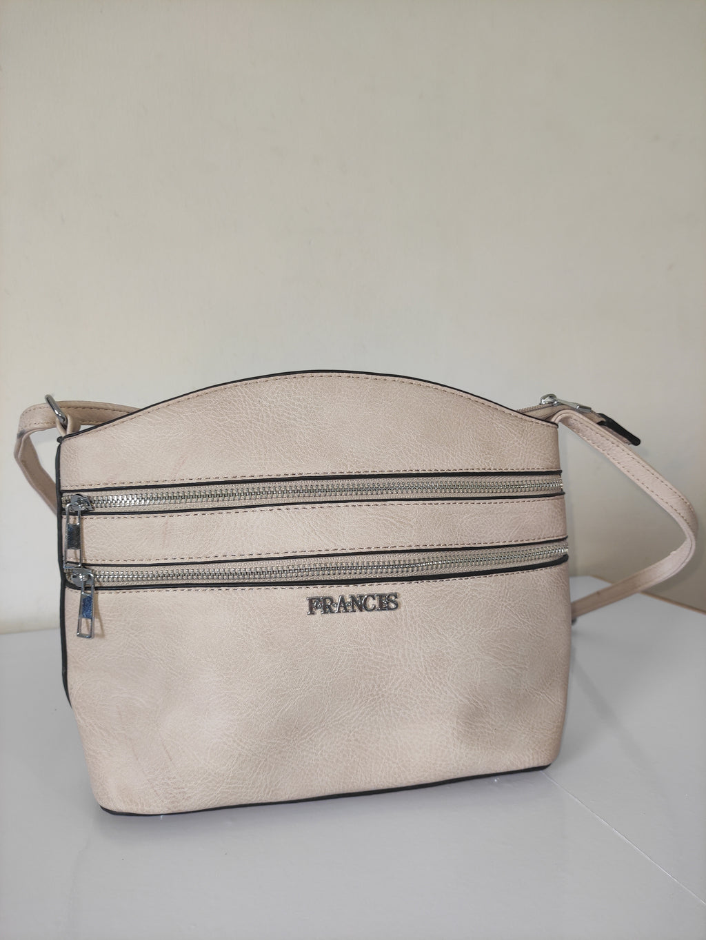 Francis Beige Crossbody