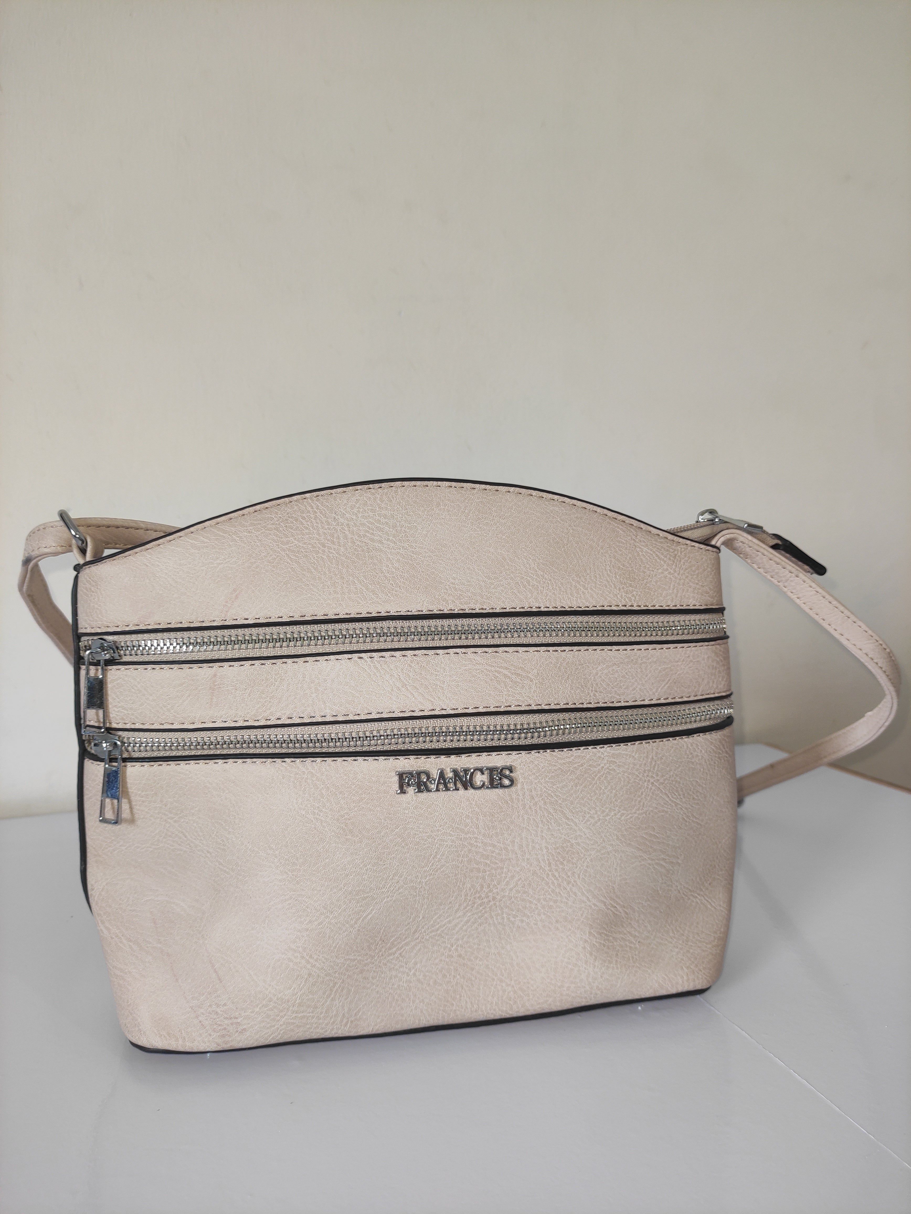 Francis Beige Crossbody