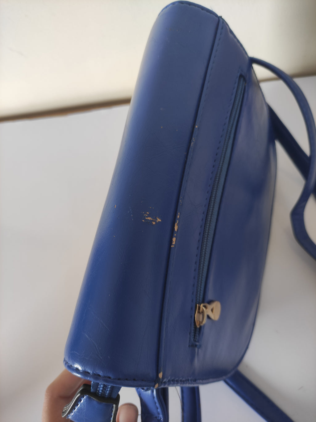 Blue Structured Bag