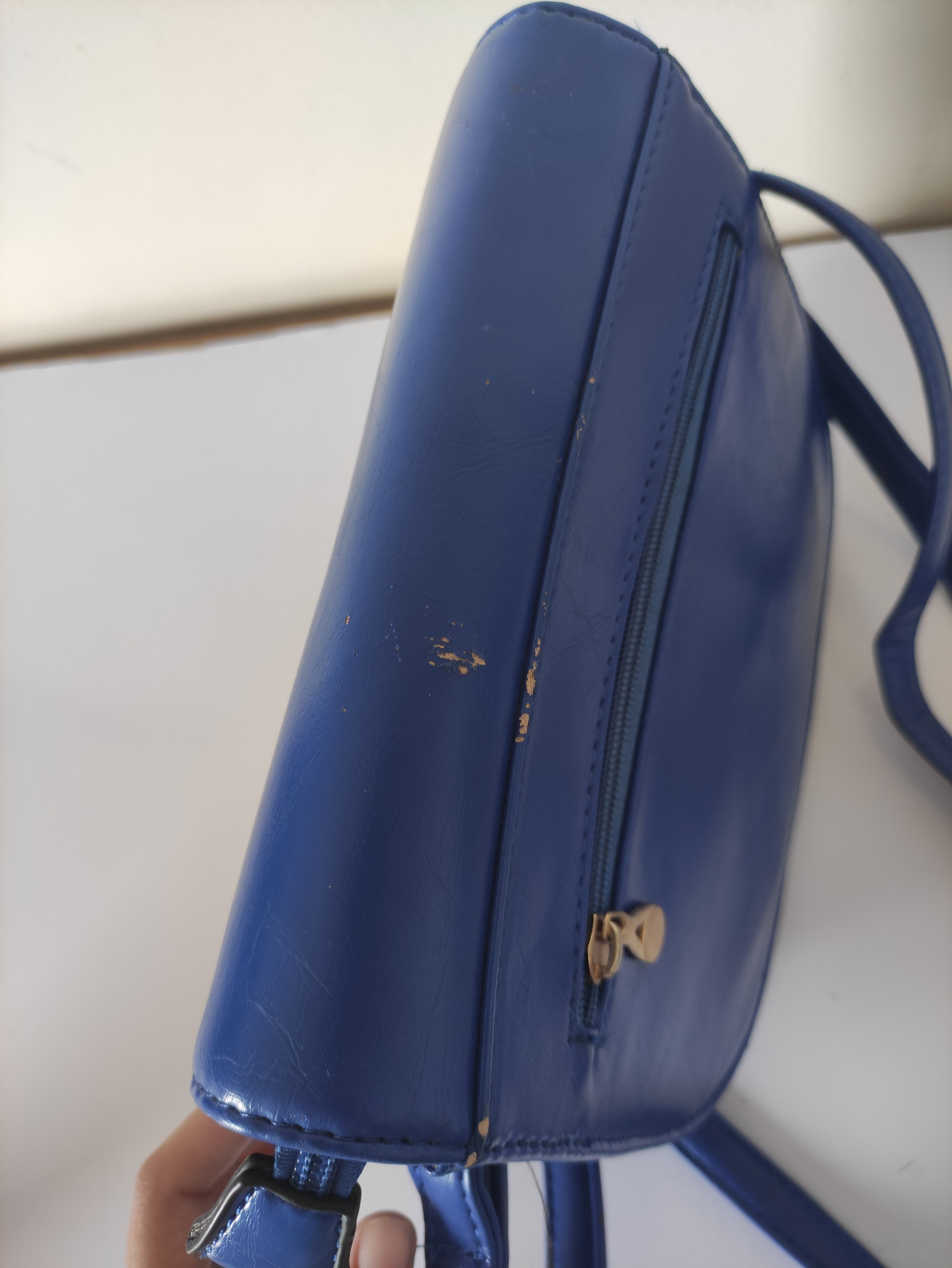 Blue Structured Bag