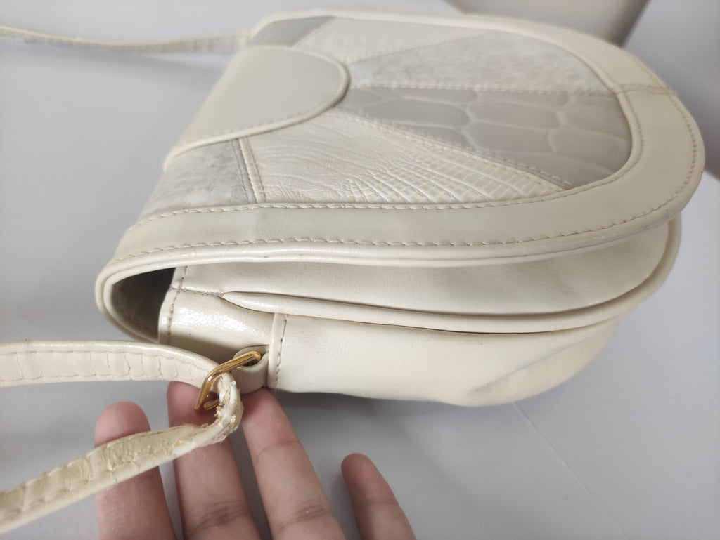 Vintage Cream Bag