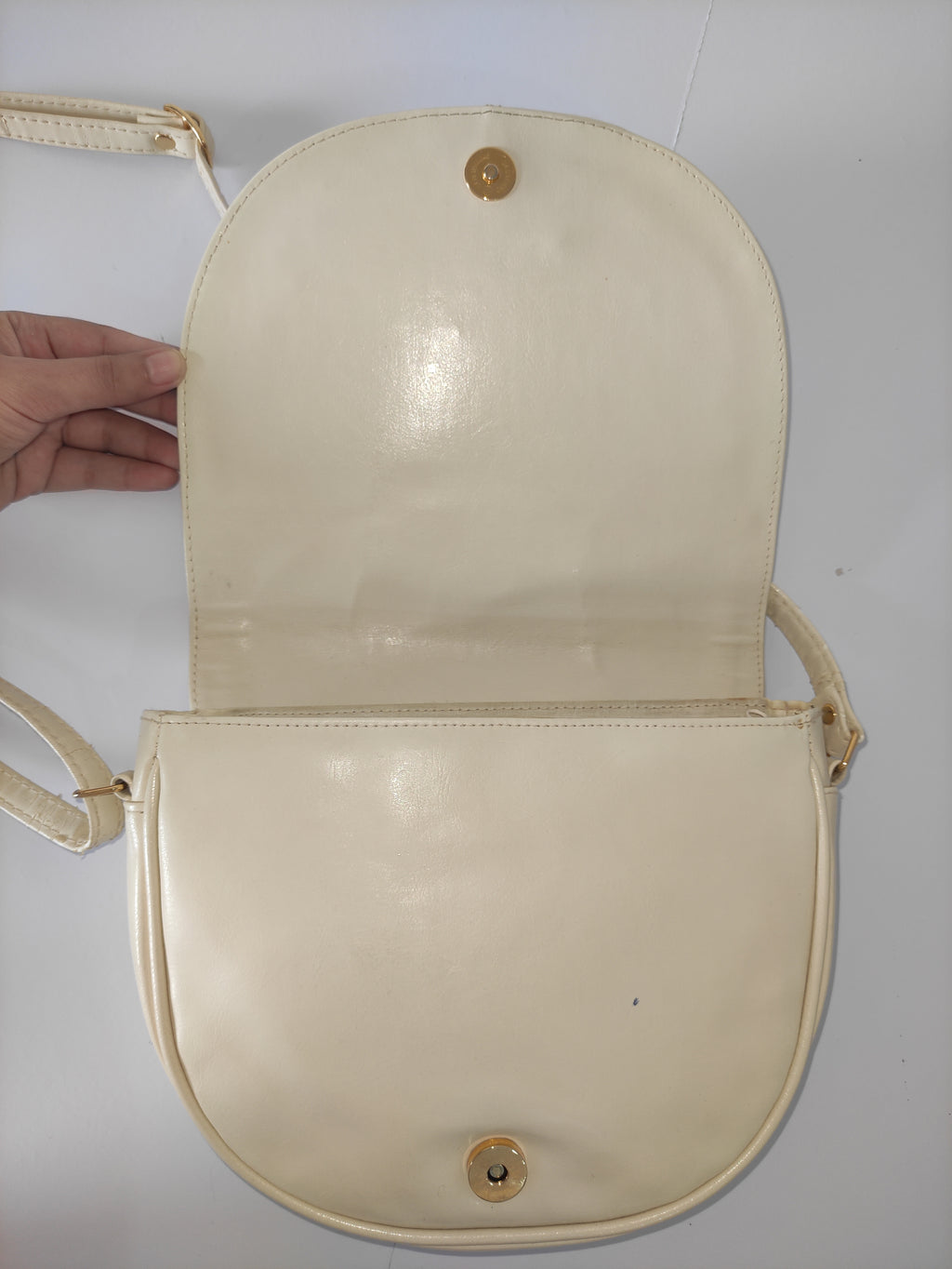Vintage Cream Bag