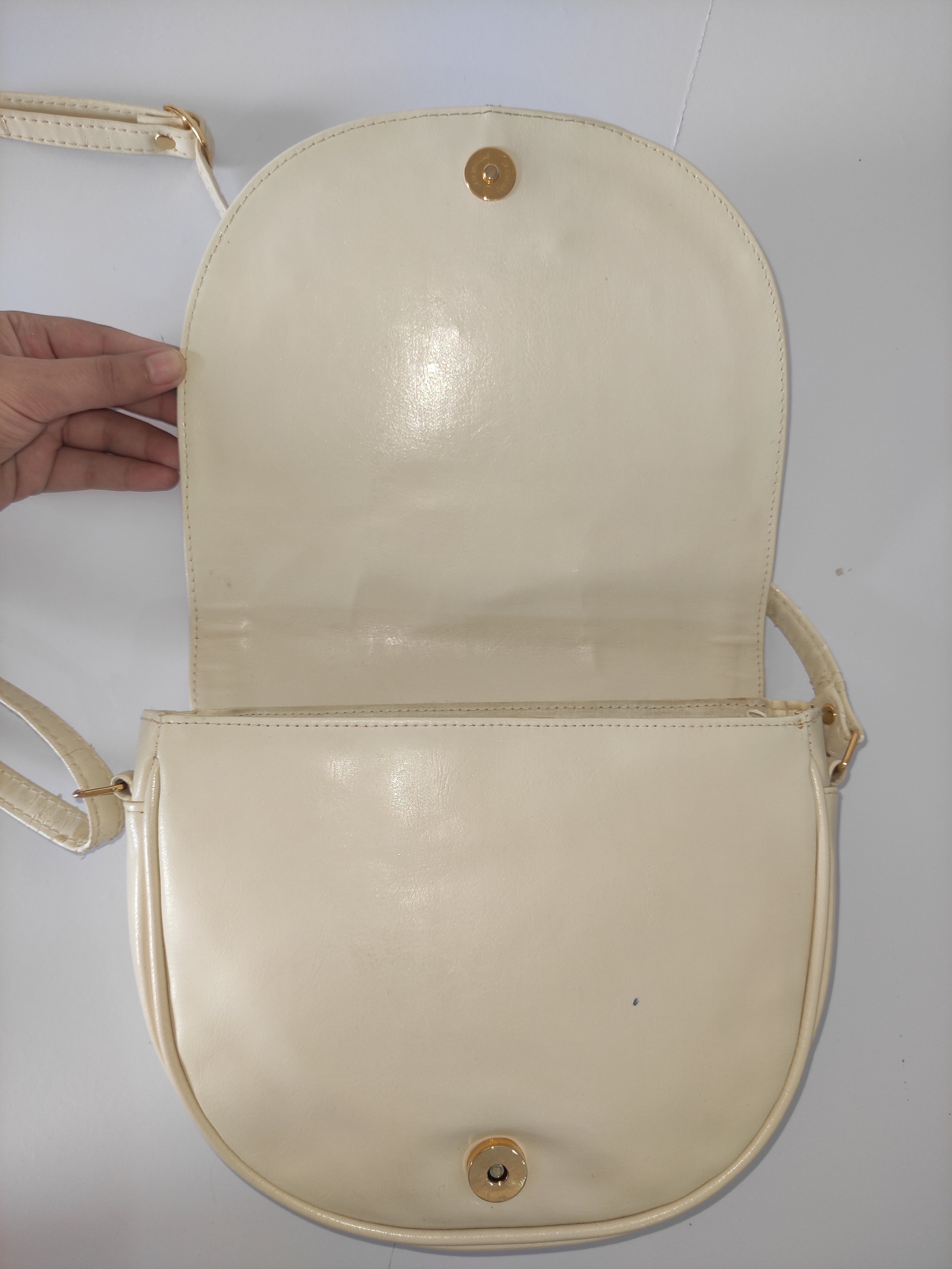 Vintage Cream Bag
