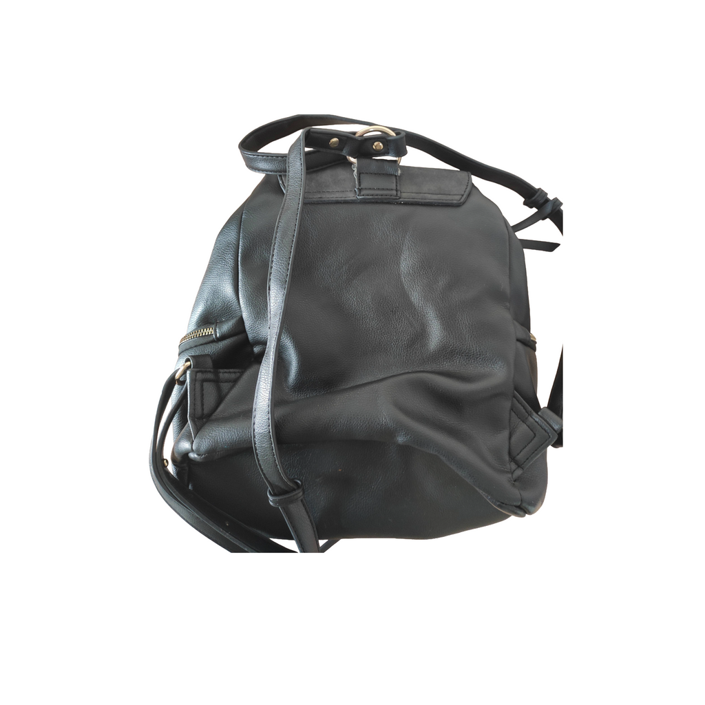 Noir Drawstring Backpack