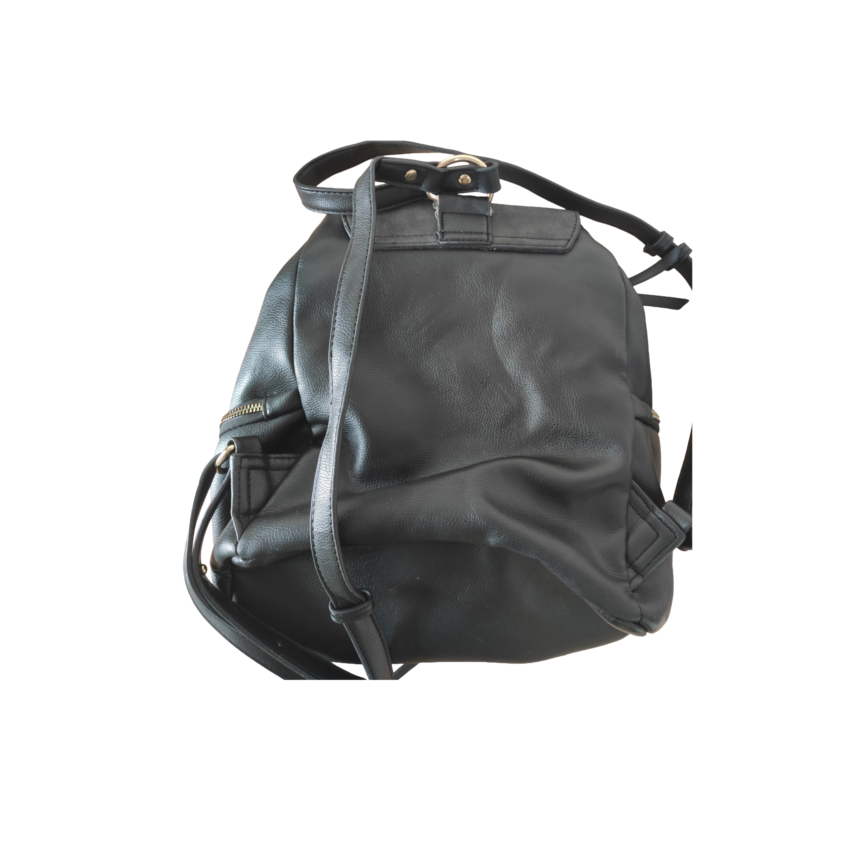 Noir Drawstring Backpack