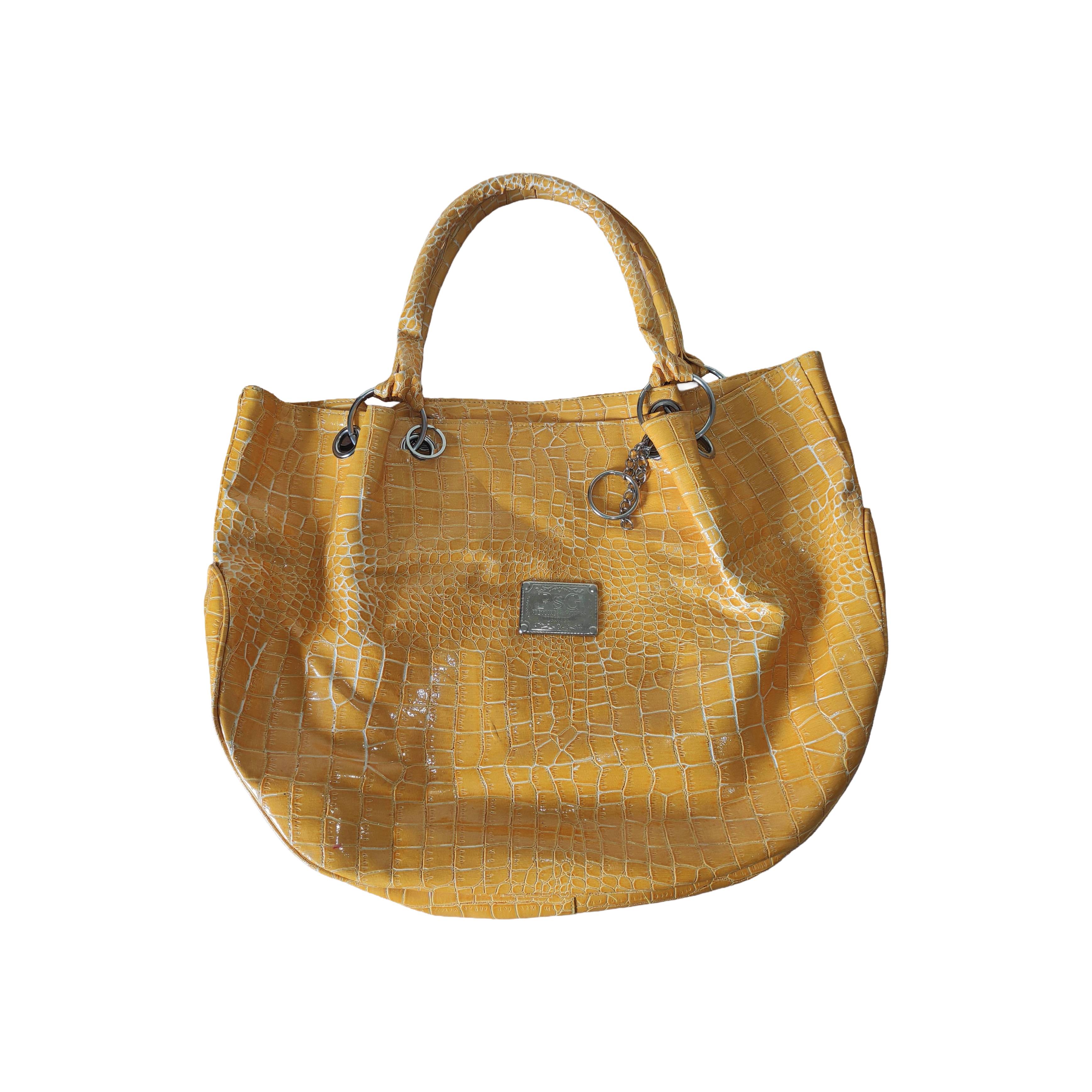 Croc-Texture Bag