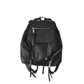 Noir Drawstring Backpack
