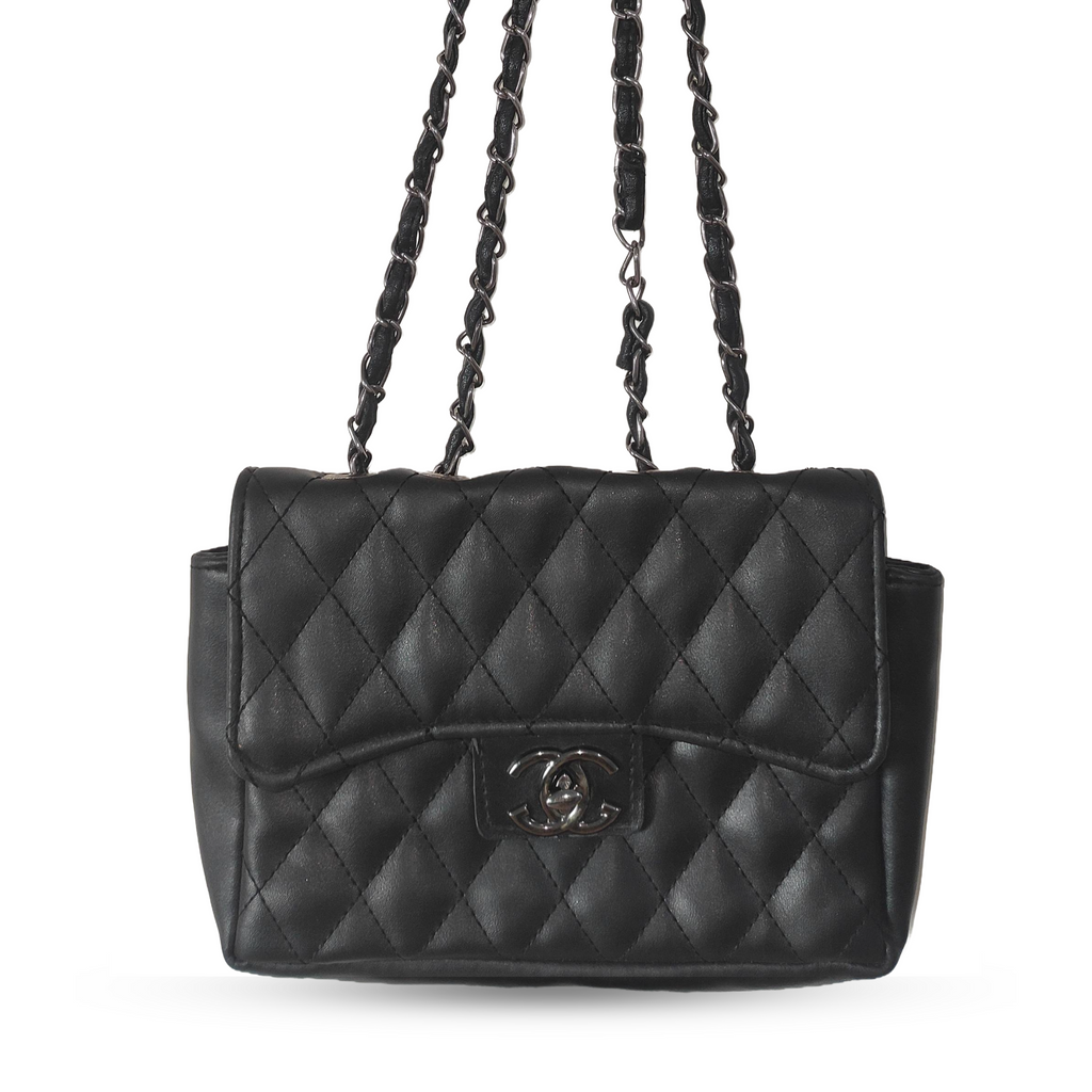 Noir Monogram Crossbody
