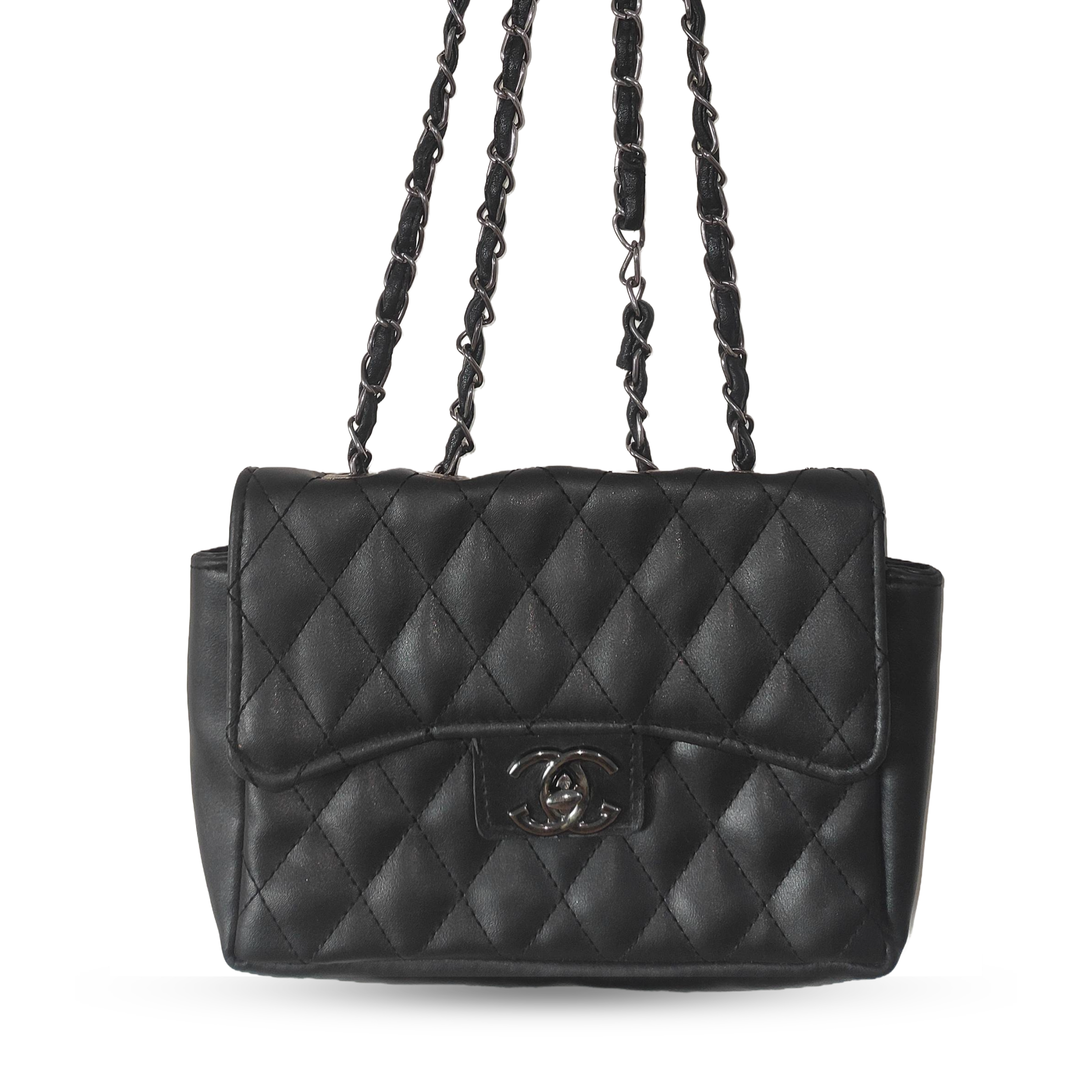 Noir Monogram Crossbody