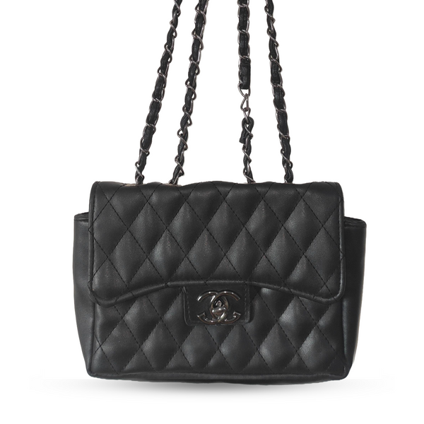 Noir Monogram Crossbody