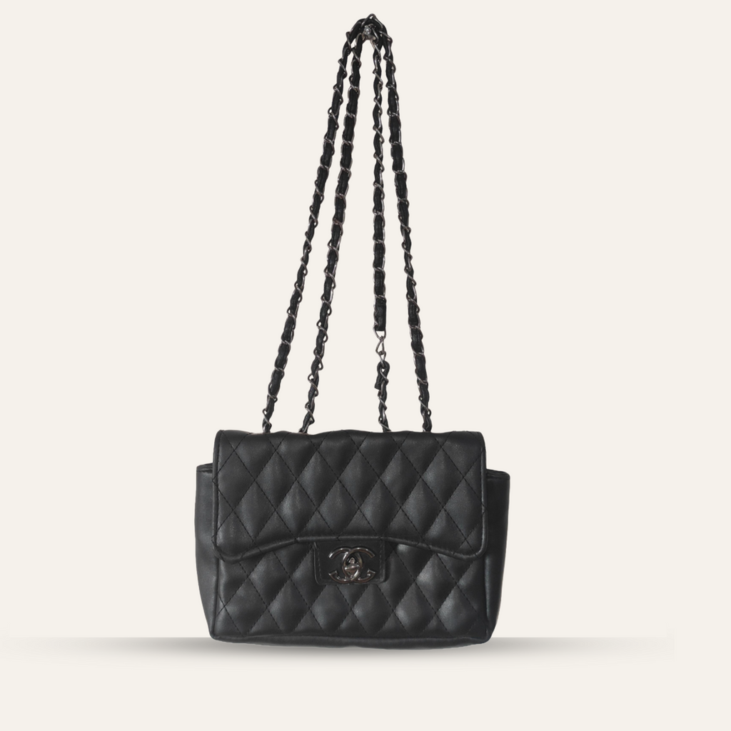 Noir Monogram Crossbody