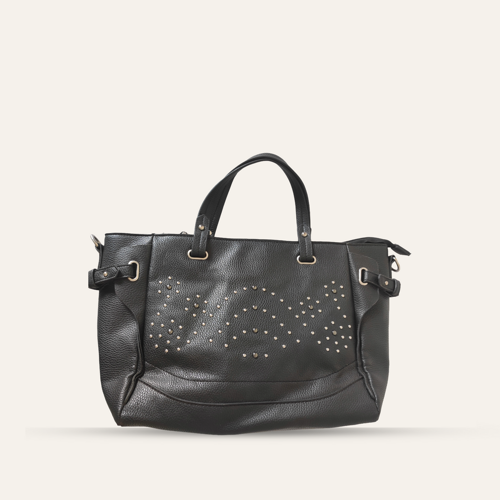 Studded Black Bag