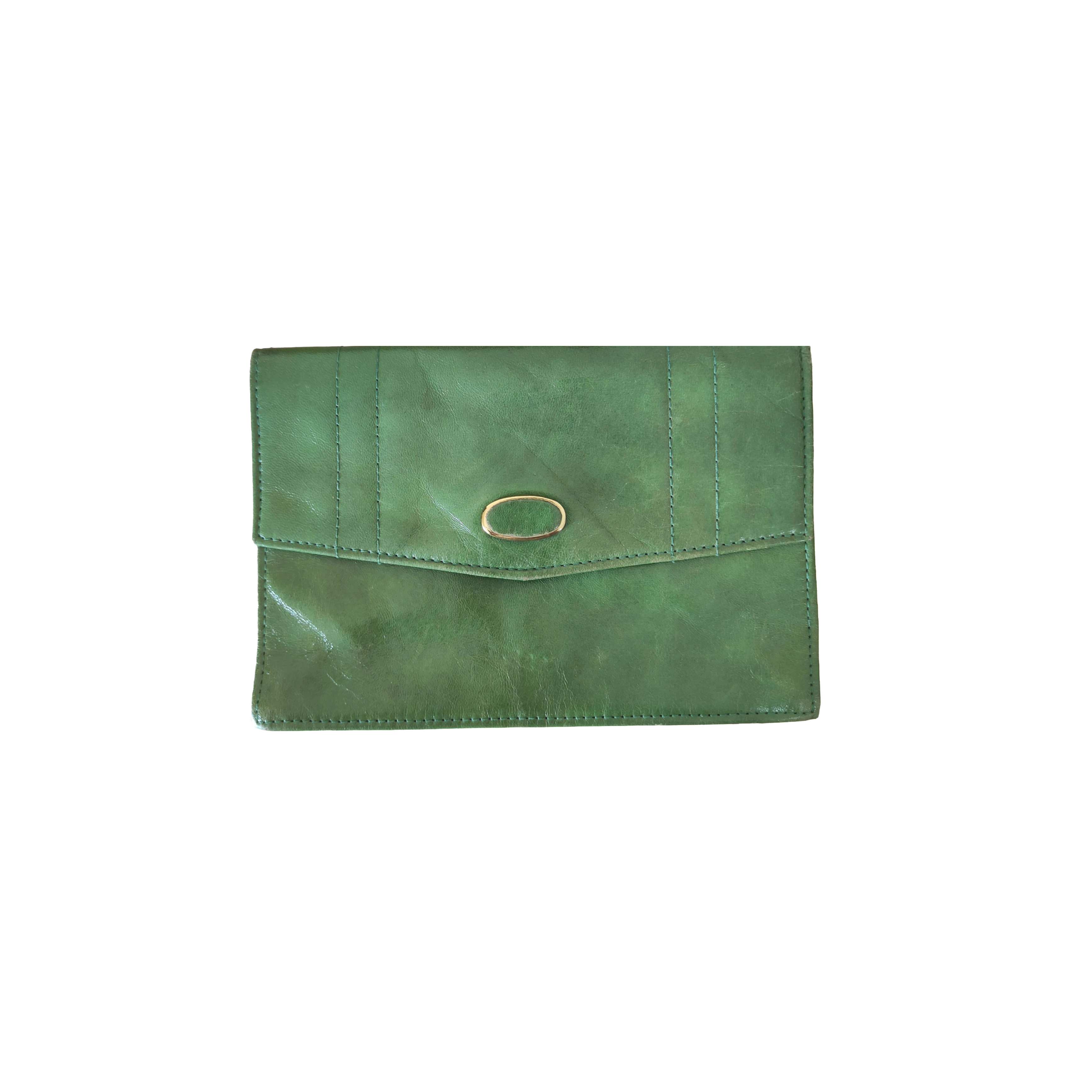 Olive Leather Wallet