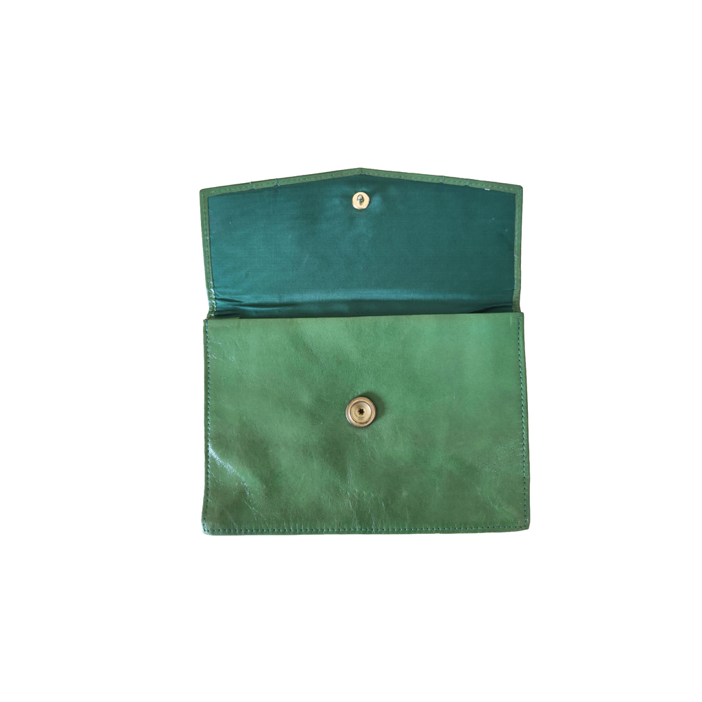 Olive Leather Wallet