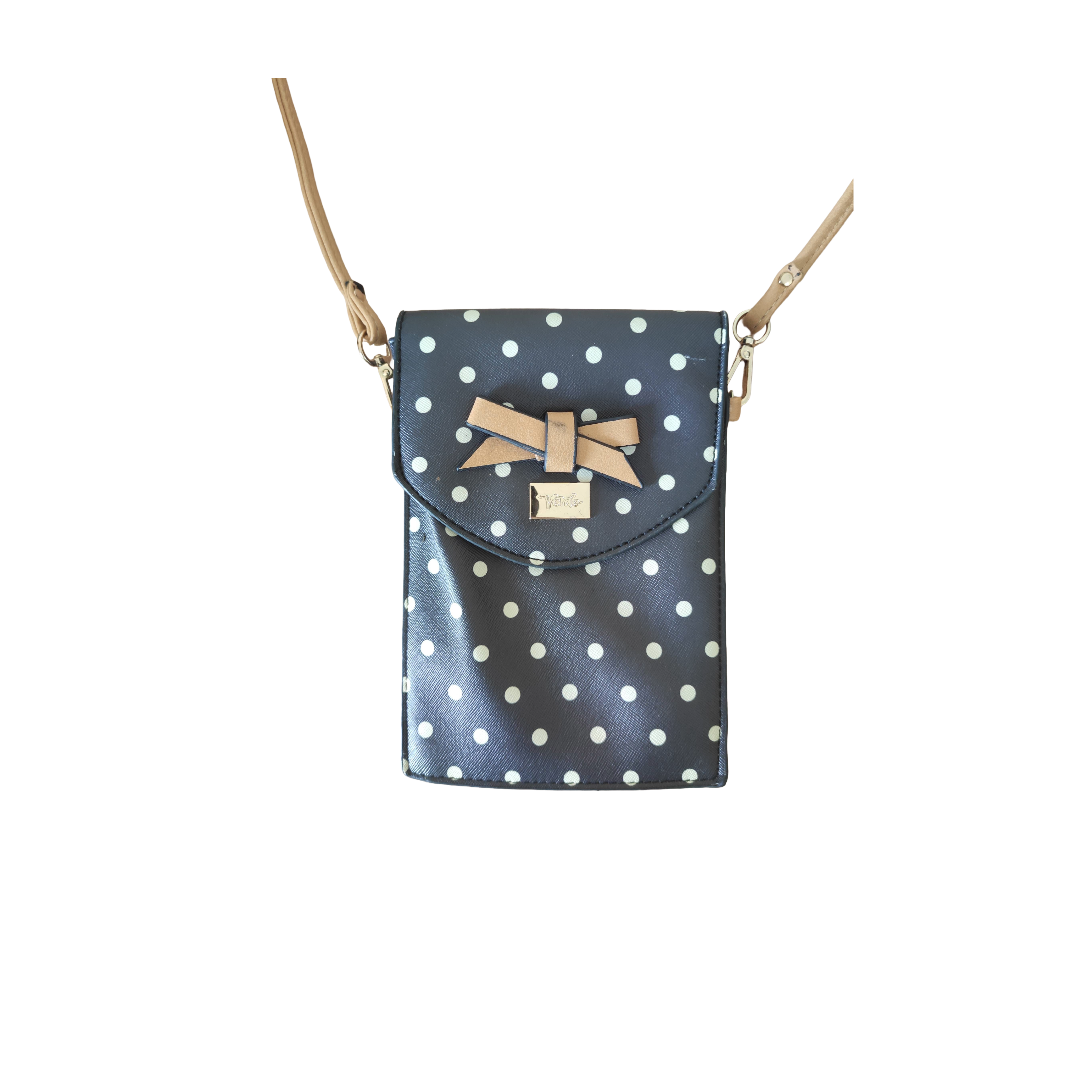 Polka Bow Crossbody