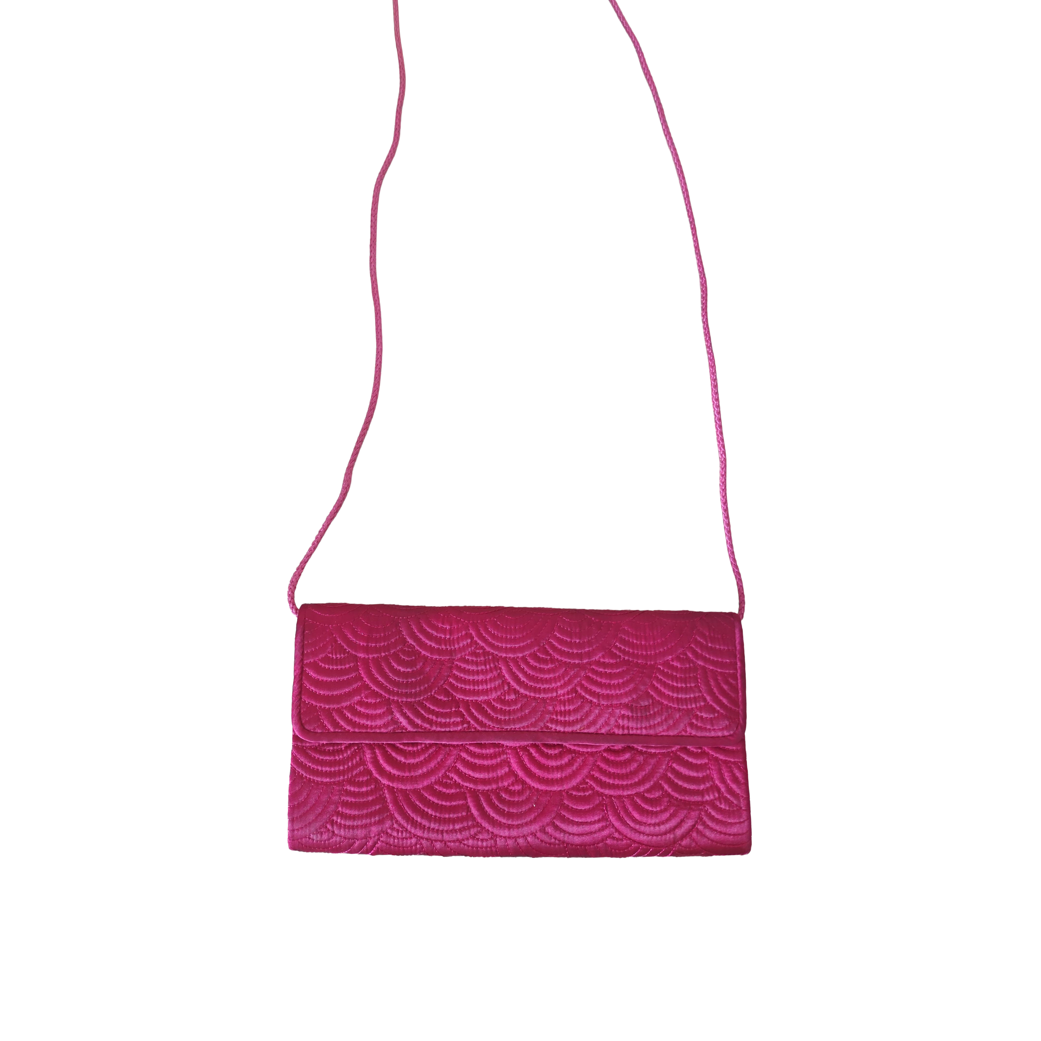 Fabiani Red Satin Clutch