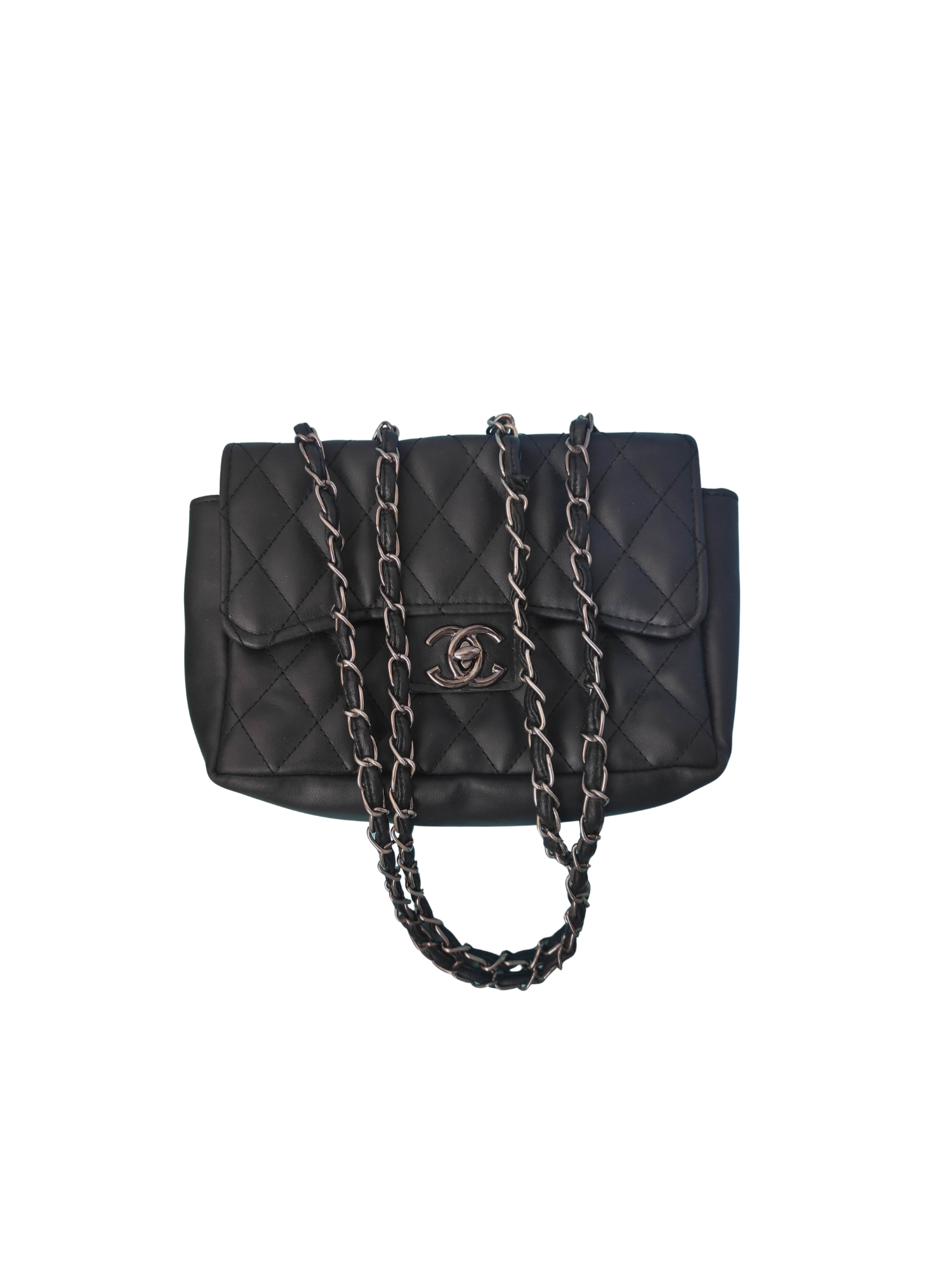Black Monogram Crossbody Bag – Premium Luxury