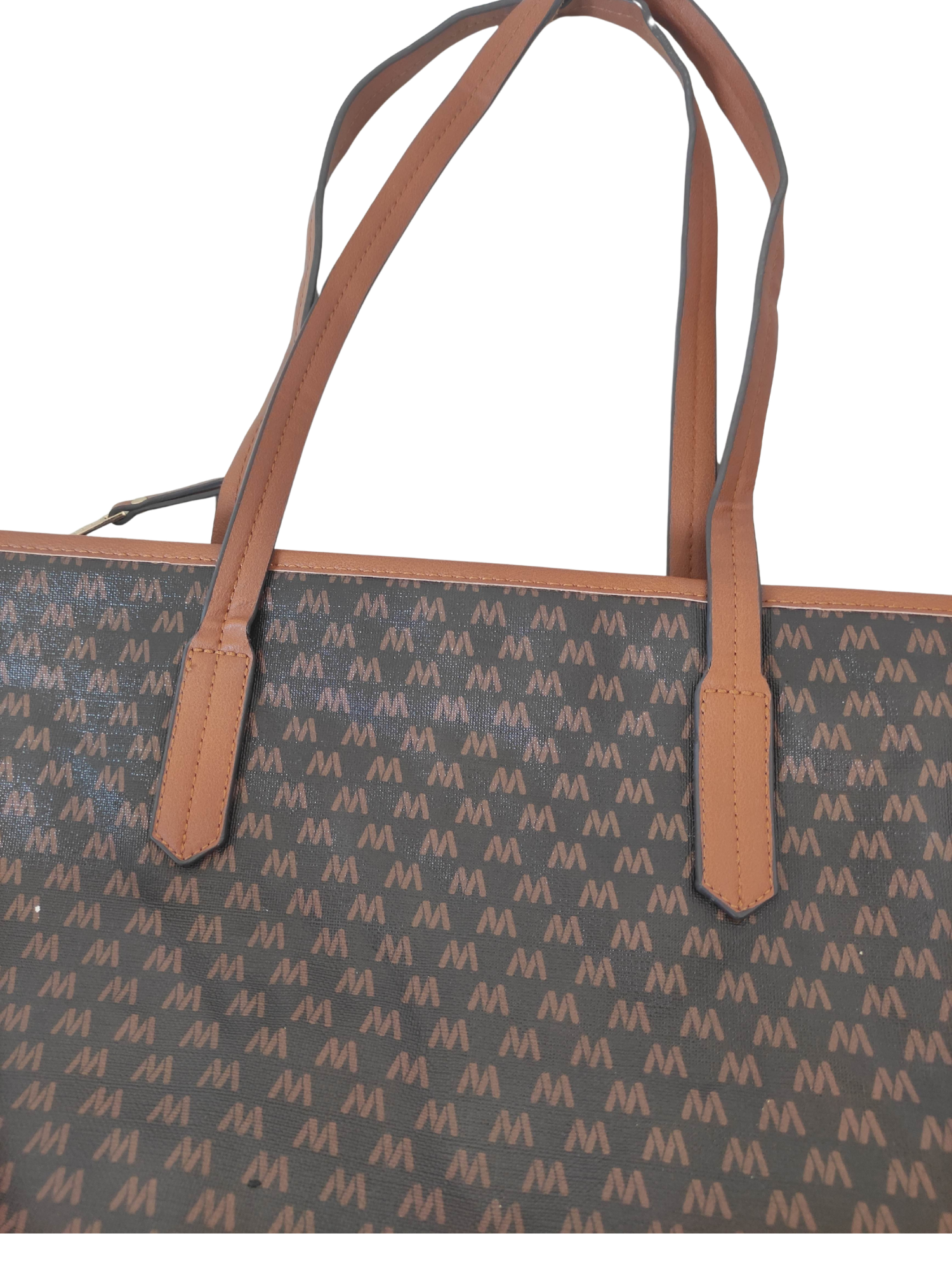 Brown Tote Bag for Women – Spacious Pre-Loved Everyday Shoulder Bag