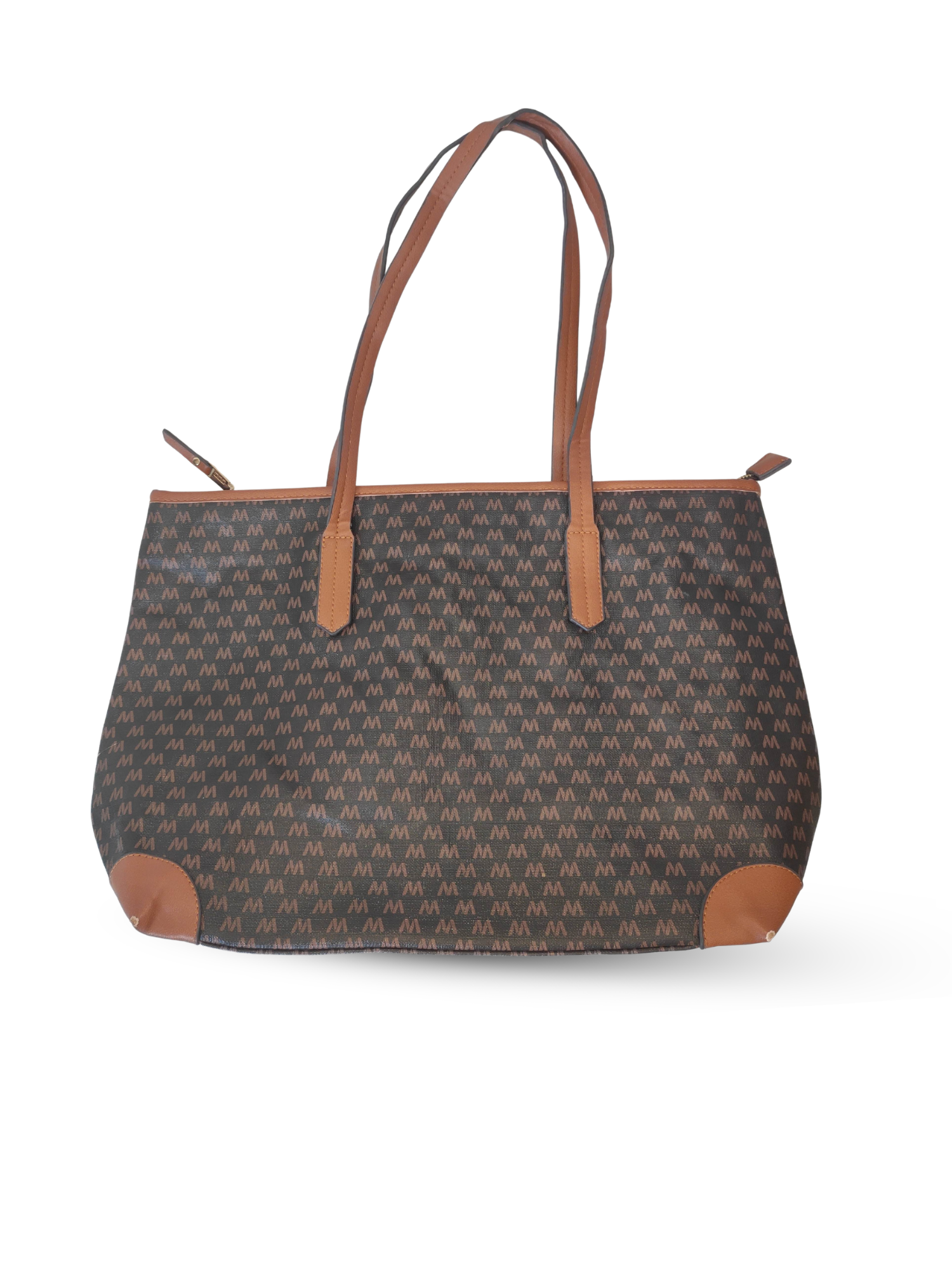 Brown Tote Bag for Women – Spacious Pre-Loved Everyday Shoulder Bag